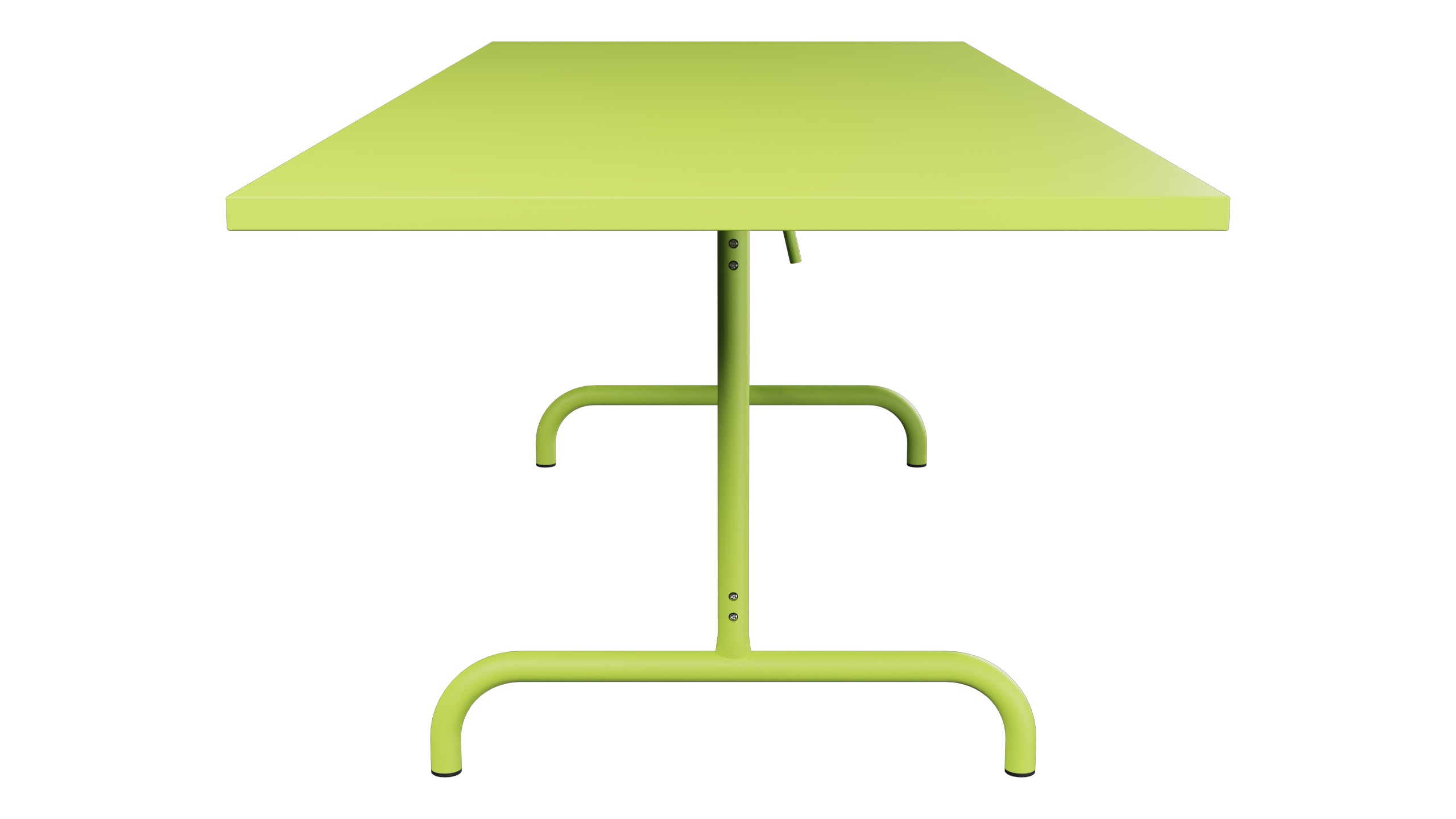 Säntis Metall-Gartentisch 240x90 klappbar in Hellgrün präsentiert im Onlineshop von KAQTU Design AG. Gartentisch ist von Schaffner