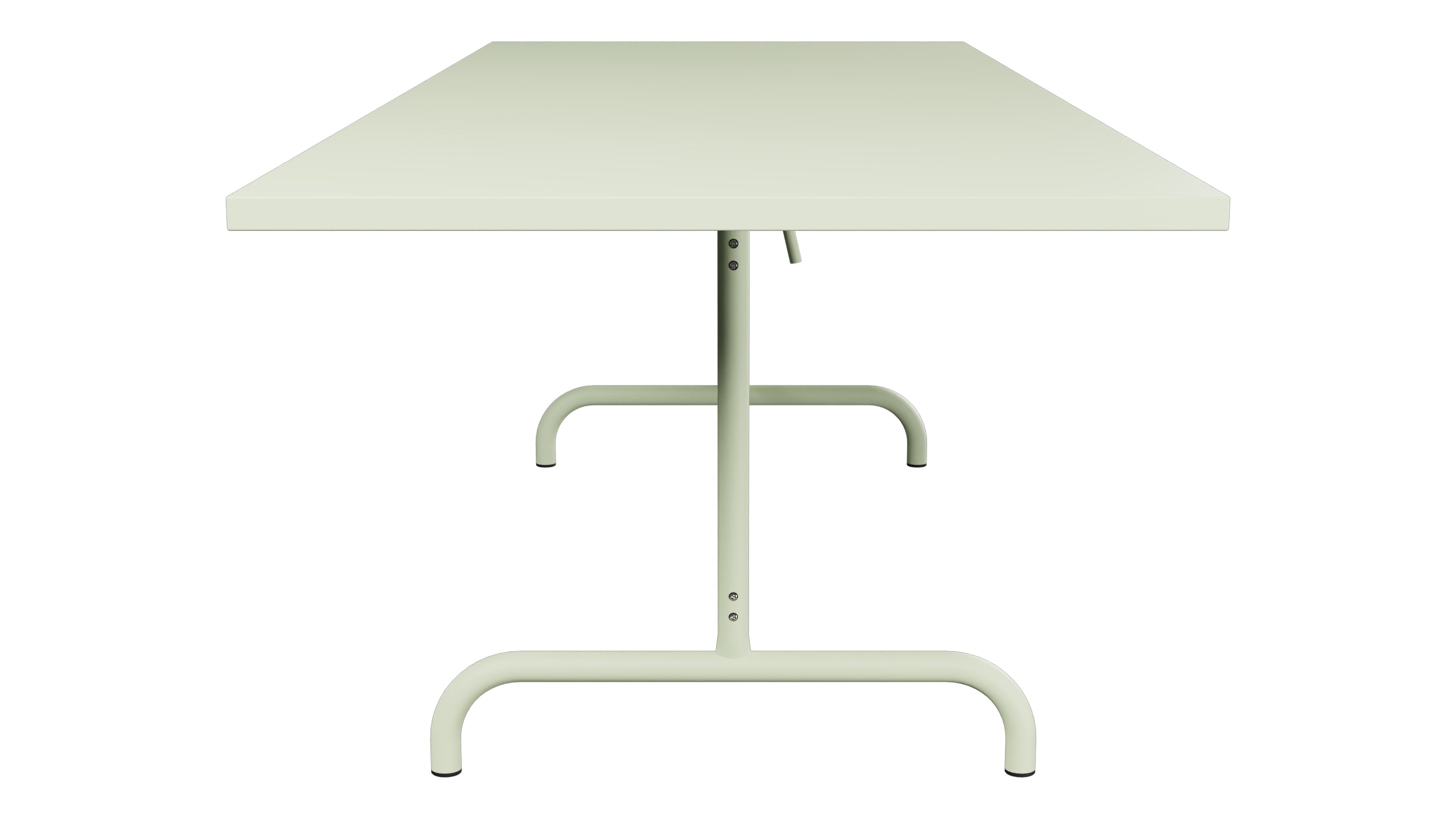 Säntis Metall-Gartentisch 240x90 klappbar in Pastellgrün präsentiert im Onlineshop von KAQTU Design AG. Gartentisch ist von Schaffner