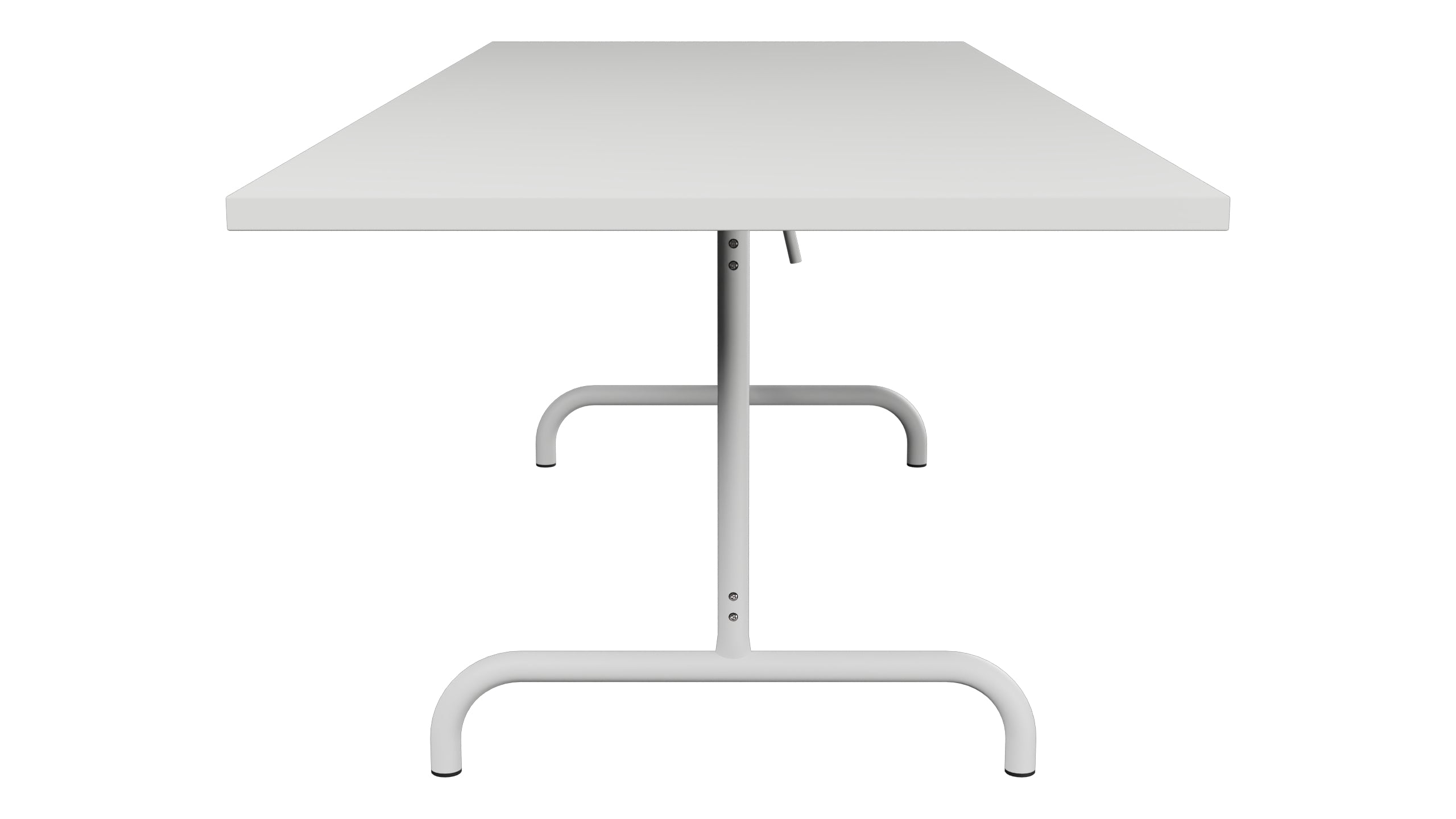Säntis Metall-Gartentisch 240x90 klappbar in Alusilber präsentiert im Onlineshop von KAQTU Design AG. Gartentisch ist von Schaffner