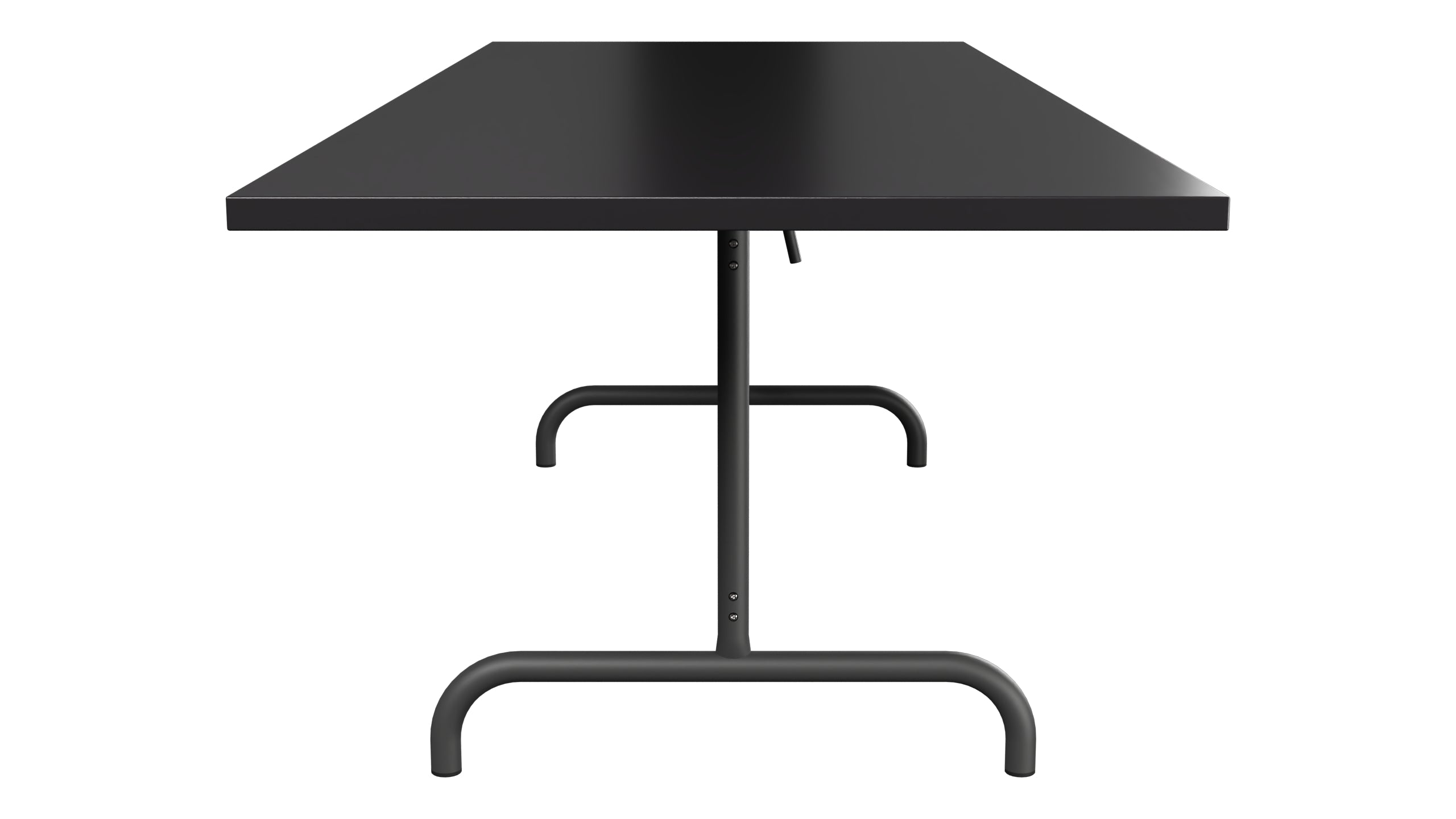 Säntis Metall-Gartentisch 240x90 klappbar in Schwarz präsentiert im Onlineshop von KAQTU Design AG. Gartentisch ist von Schaffner
