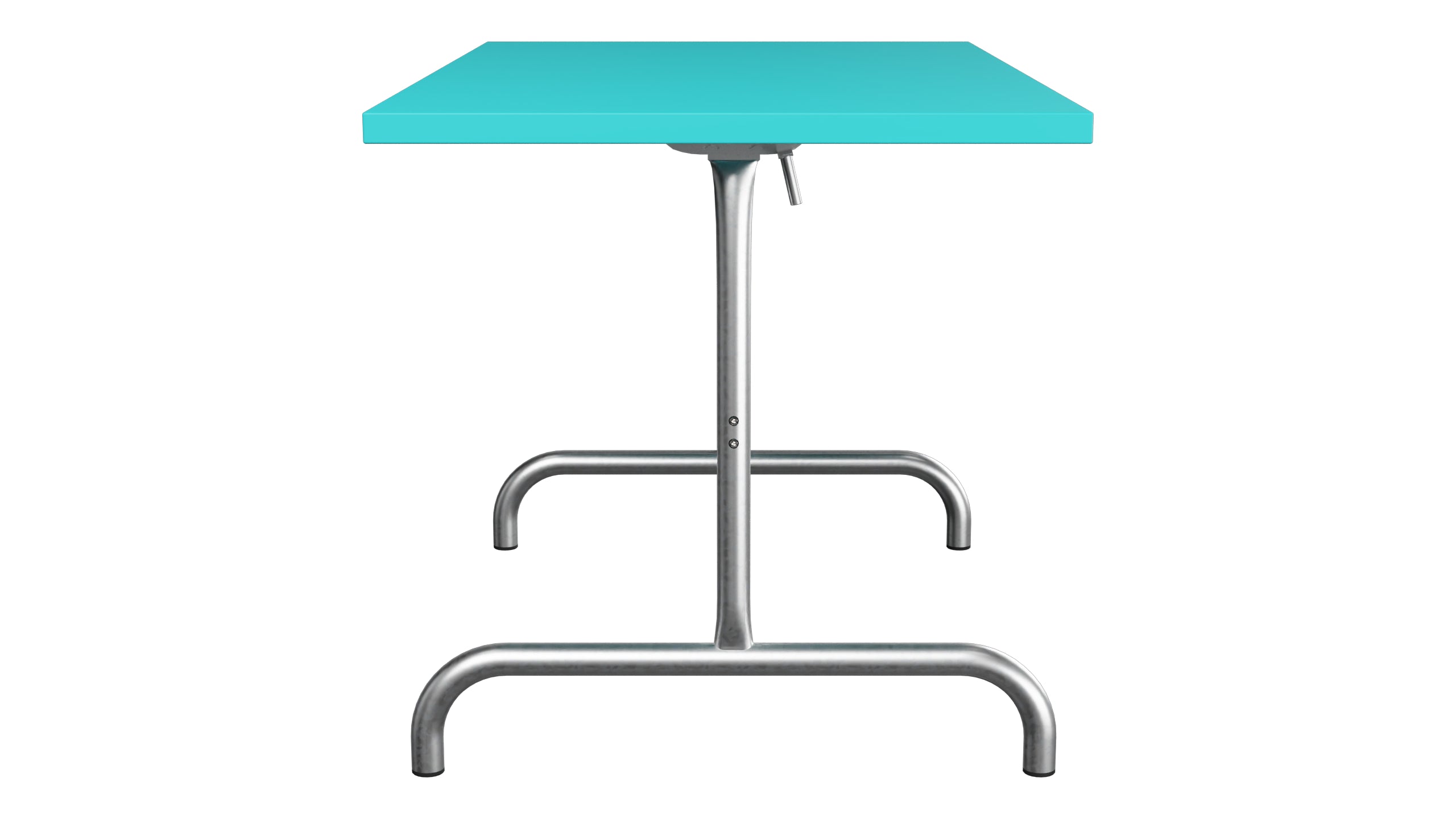Säntis Metall-Gartentisch 117x70 klappbar in Türkis präsentiert im Onlineshop von KAQTU Design AG. Gartentisch ist von Schaffner