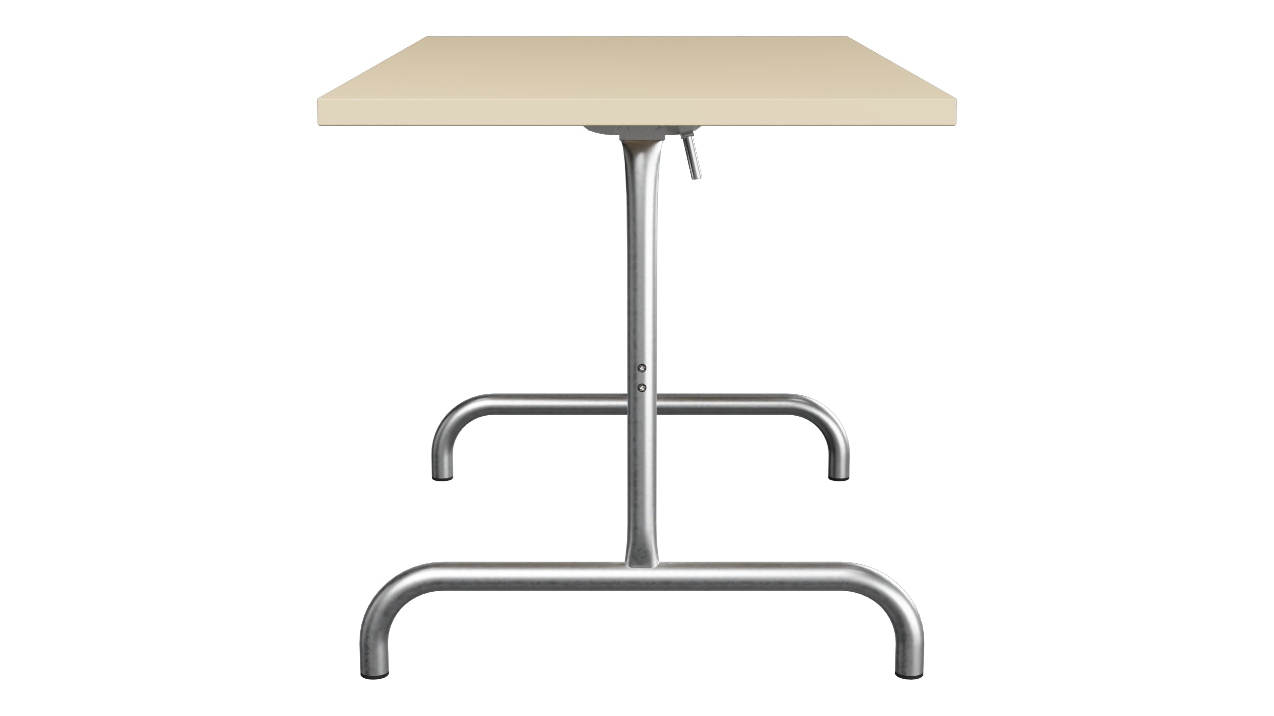 Säntis Metall-Gartentisch 117x70 klappbar in Pastellbraun präsentiert im Onlineshop von KAQTU Design AG. Gartentisch ist von Schaffner