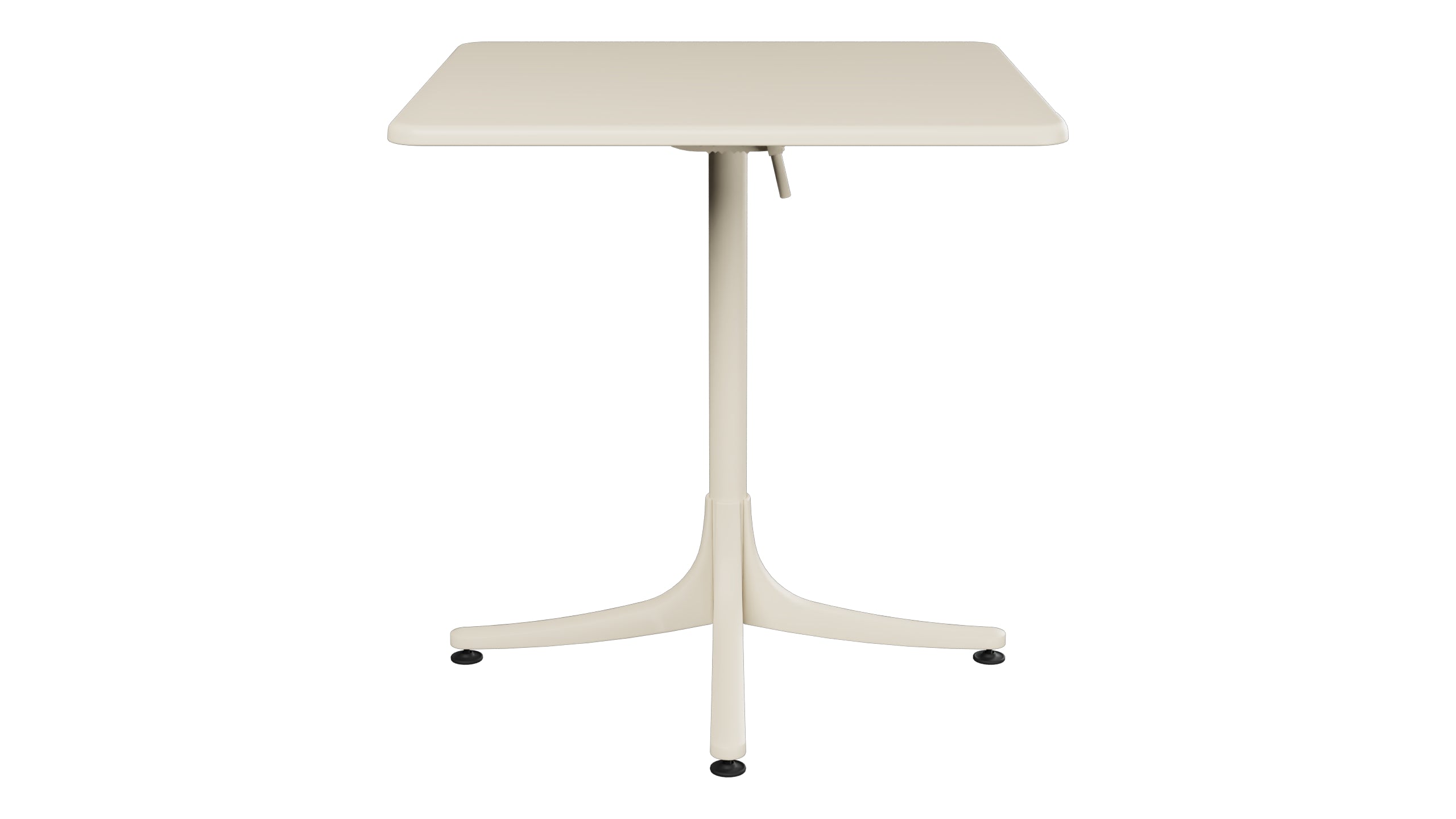 Schaffhausen Glasfaser-Gartentisch 70x70 klappbar in Pastellsand präsentiert im Onlineshop von KAQTU Design AG. Gartentisch ist von Schaffner