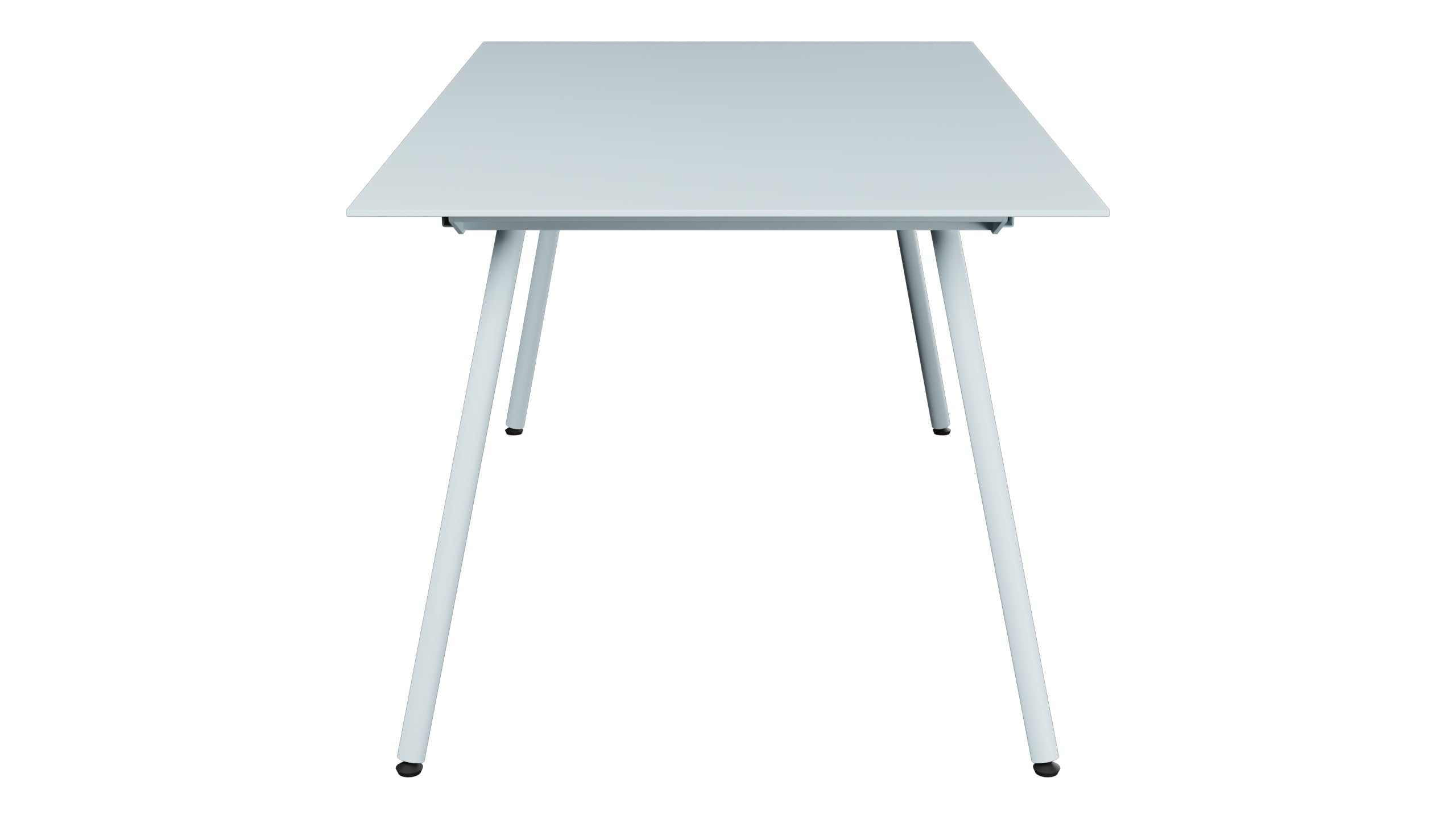 Locarno Glasfaser-Gartentisch 160x90 in Pastellblau präsentiert im Onlineshop von KAQTU Design AG. Gartentisch ist von Schaffner