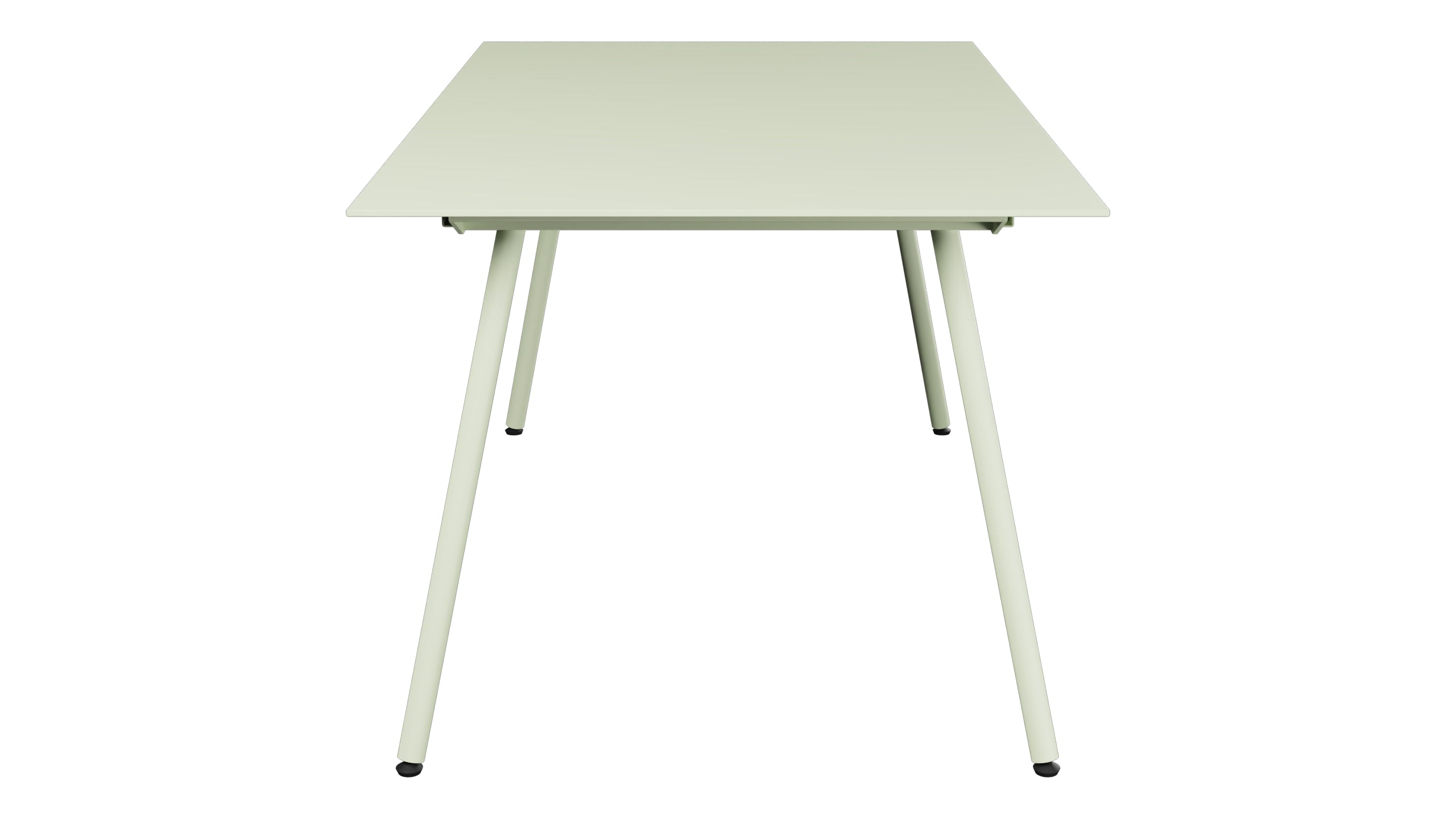 Locarno Glasfaser-Gartentisch 160x90 in Pastellgrün präsentiert im Onlineshop von KAQTU Design AG. Gartentisch ist von Schaffner