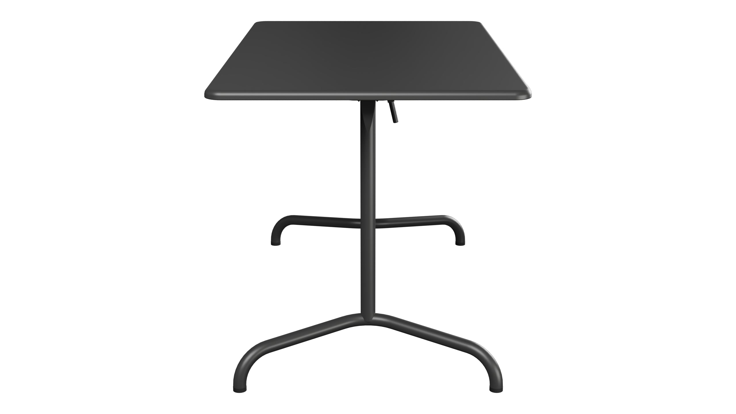 Davos Glasfaser-Gartentisch 120x70 klappbar in Anthrazit präsentiert im Onlineshop von KAQTU Design AG. Gartentisch ist von Schaffner