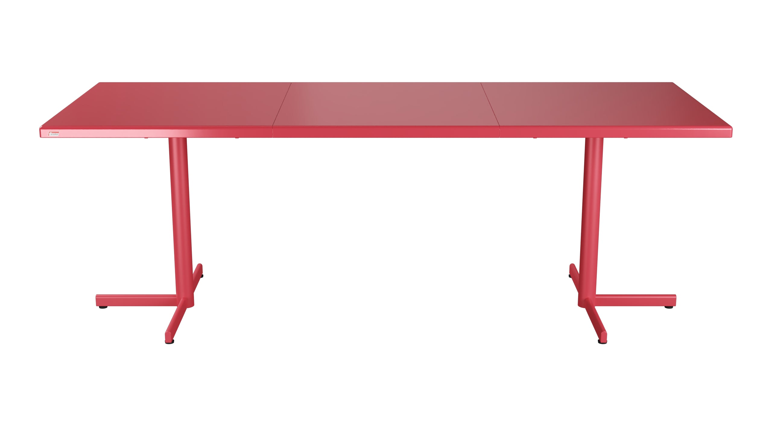 Bodensee Glasfaser-Gartentisch 140/210x80 klappbar, ausziehbar in Ahornrot präsentiert im Onlineshop von KAQTU Design AG. Gartentisch ist von Schaffner