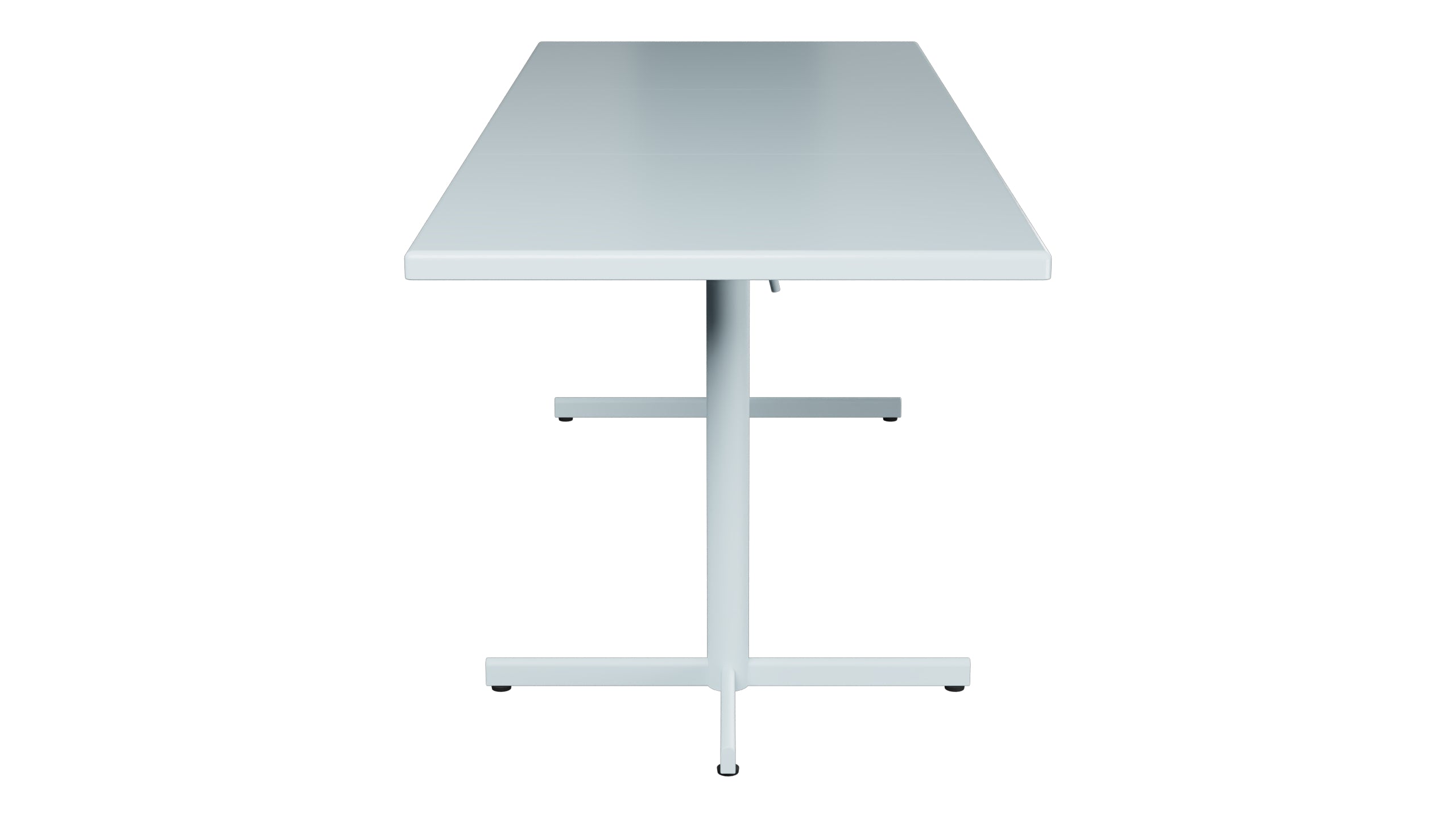 Bodensee Glasfaser-Gartentisch 140/210x80 klappbar, ausziehbar in Pastellblau präsentiert im Onlineshop von KAQTU Design AG. Gartentisch ist von Schaffner
