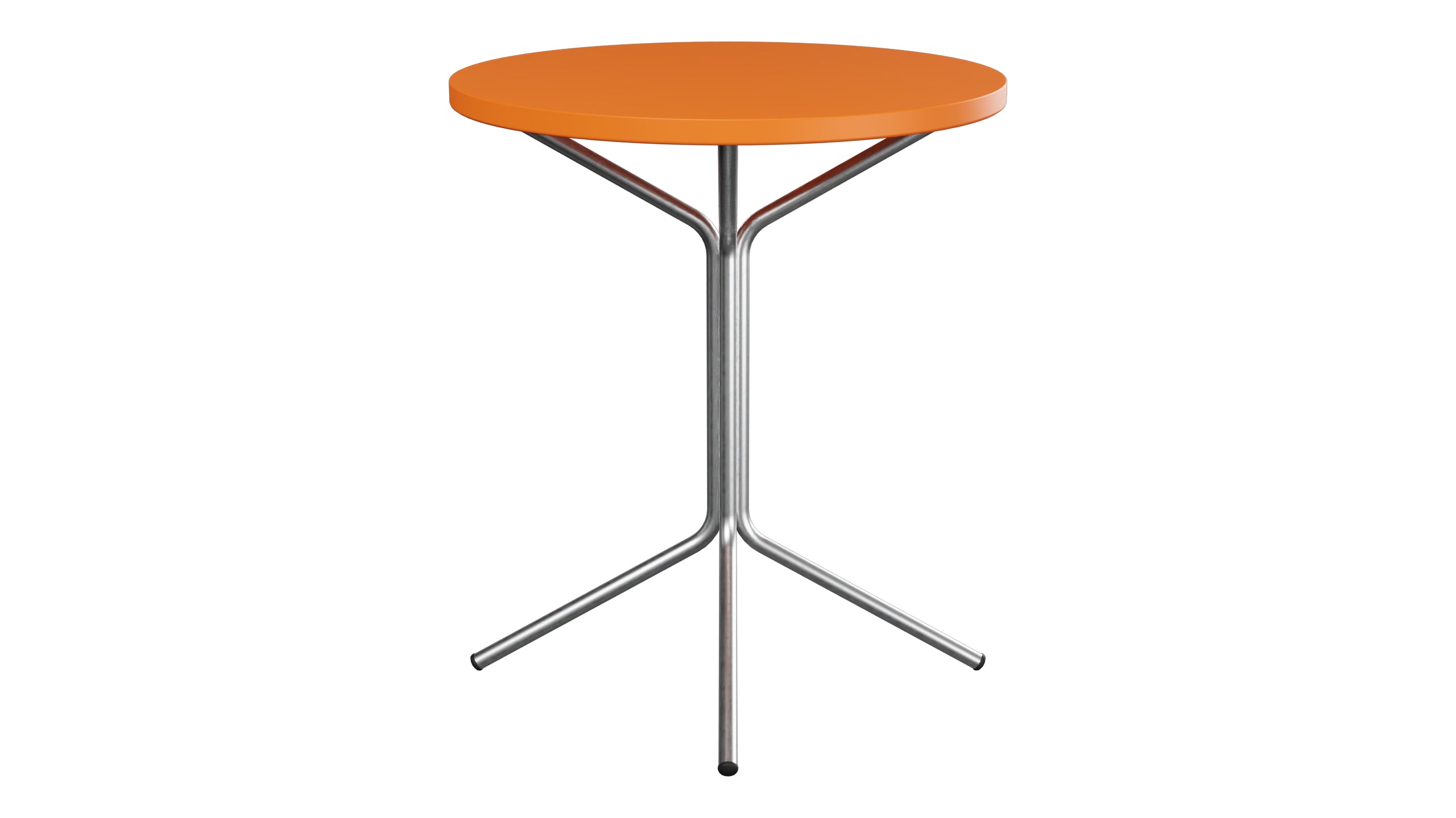 PIX Metall-Gartentisch ø60 / 70 in Orange präsentiert im Onlineshop von KAQTU Design AG. Gartentisch ist von Schaffner