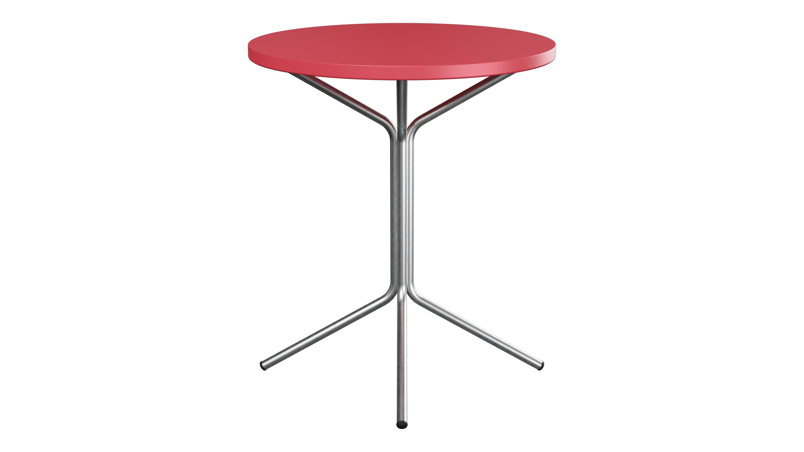 PIX Metall-Gartentisch ø60 / 70 in Ahornrot präsentiert im Onlineshop von KAQTU Design AG. Gartentisch ist von Schaffner