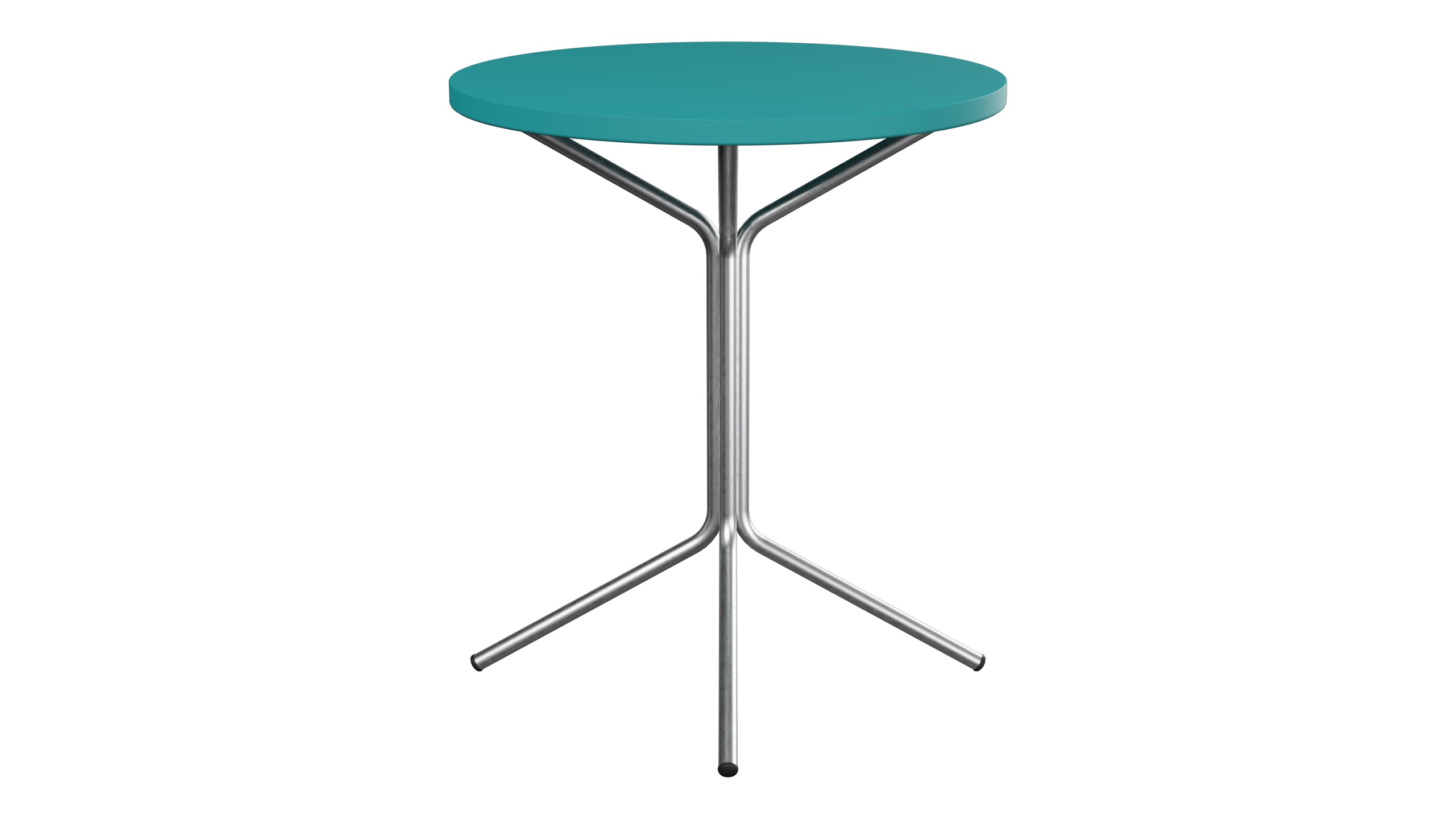PIX Metall-Gartentisch ø60 / 70 in Kaliblau präsentiert im Onlineshop von KAQTU Design AG. Gartentisch ist von Schaffner