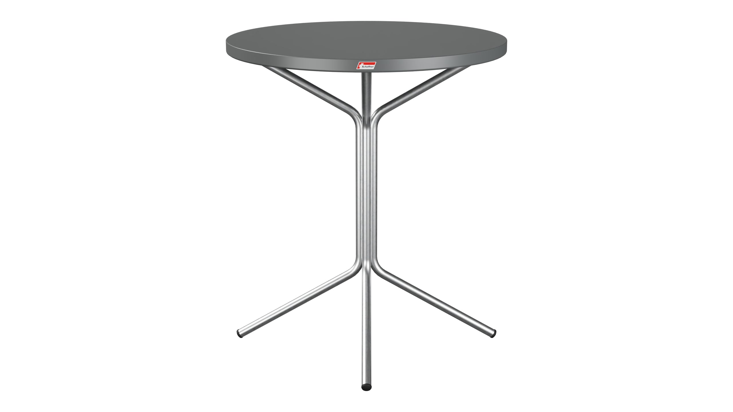 PIX Metall-Gartentisch ø60 / 70 in Graphit präsentiert im Onlineshop von KAQTU Design AG. Gartentisch ist von Schaffner