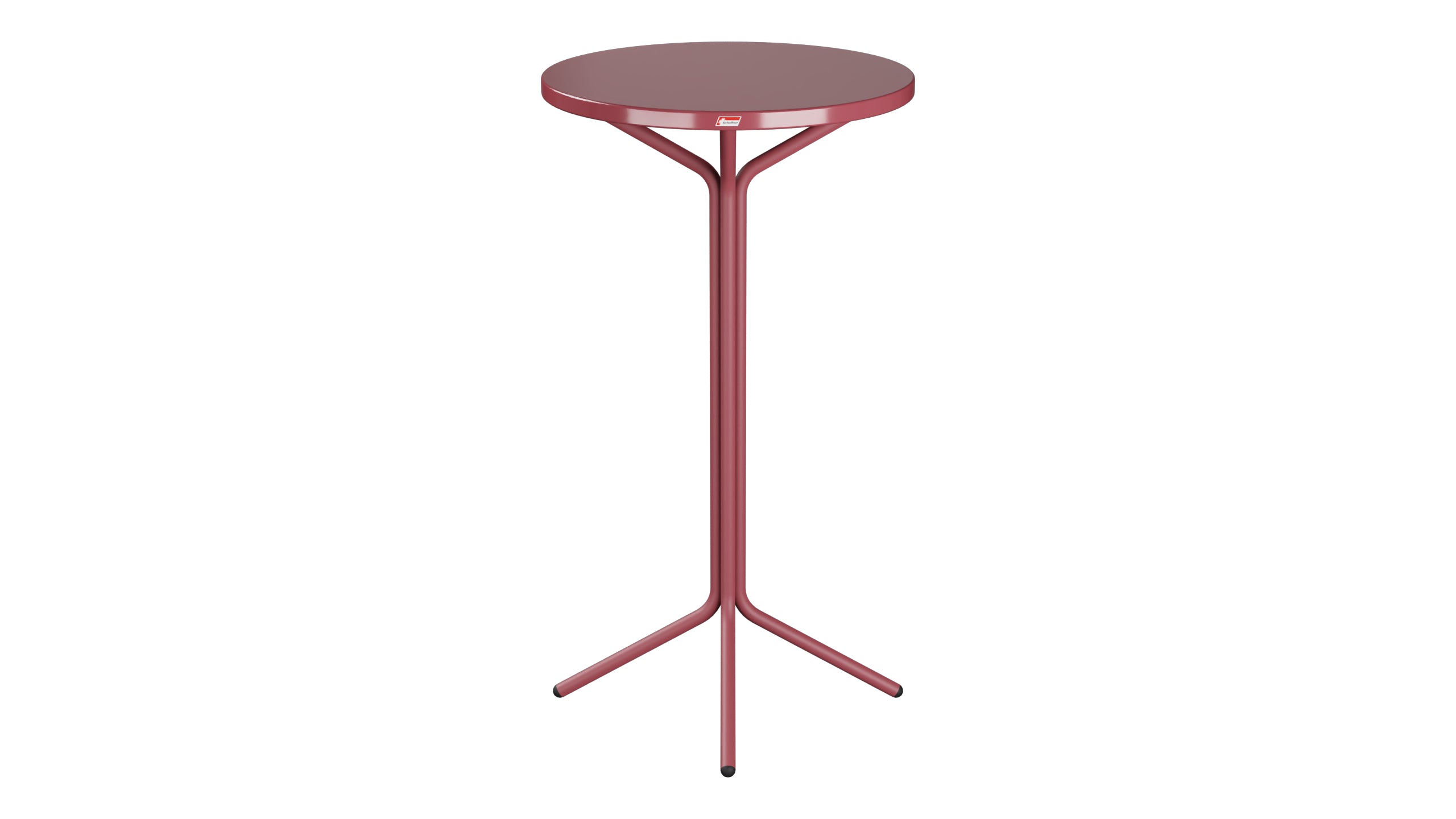 PIX Metall-Stehtisch Outdoor ø60 / 110 in Bordeaux präsentiert im Onlineshop von KAQTU Design AG. Hochtisch Outdoor ist von Schaffner