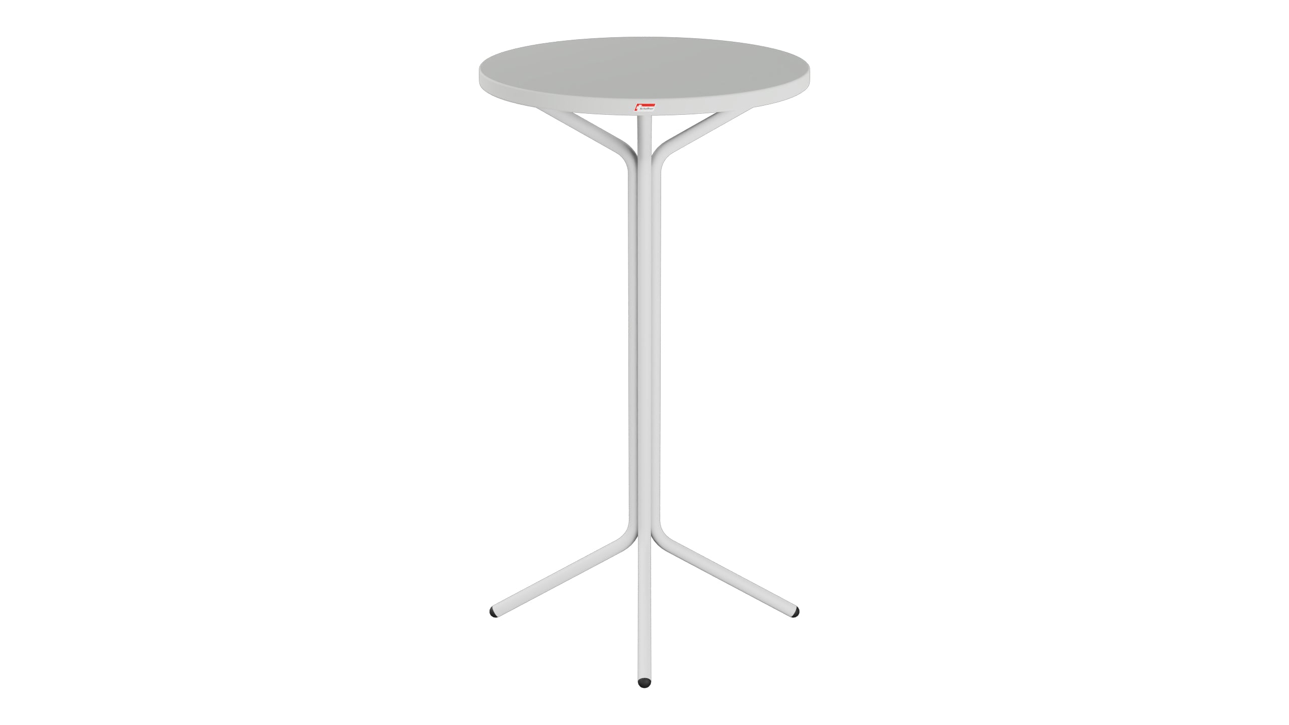 PIX Metall-Stehtisch Outdoor ø60 / 110 in Alusilber präsentiert im Onlineshop von KAQTU Design AG. Hochtisch Outdoor ist von Schaffner