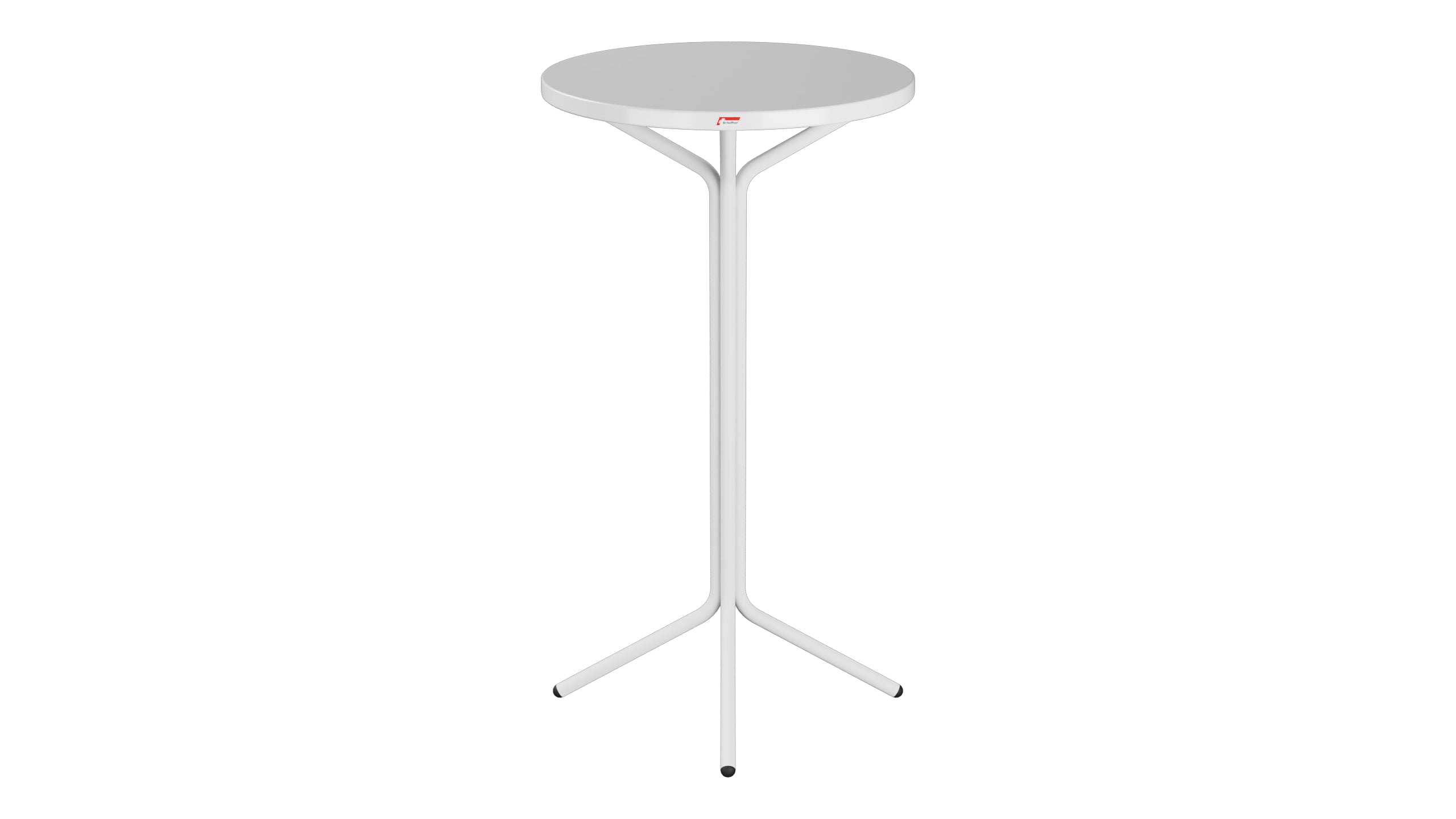 PIX Metall-Stehtisch Outdoor ø60 / 110 in Weiss präsentiert im Onlineshop von KAQTU Design AG. Hochtisch Outdoor ist von Schaffner
