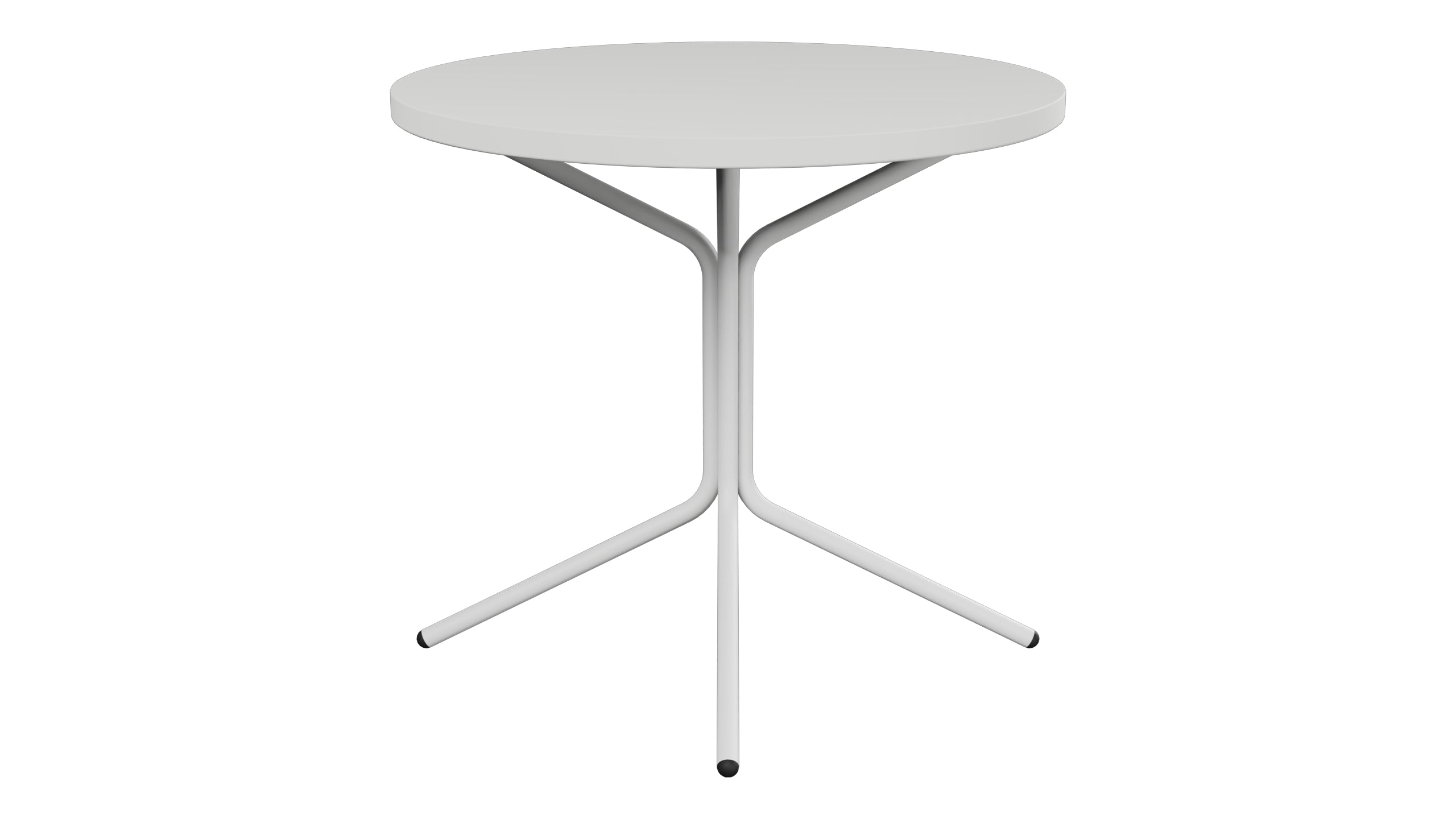PIX Metall-Gartentisch ø80 / 72 in Alusilber präsentiert im Onlineshop von KAQTU Design AG. Gartentisch ist von Schaffner