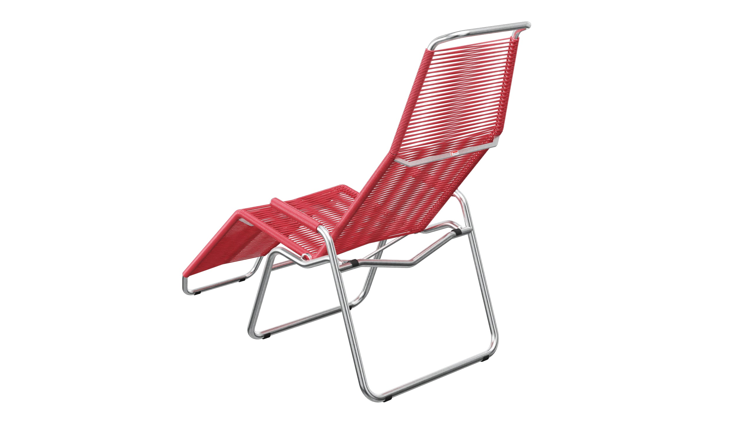 Liege Brissago Spaghetti in Ahornrot präsentiert im Onlineshop von KAQTU Design AG. Liegestuhl ist von Schaffner