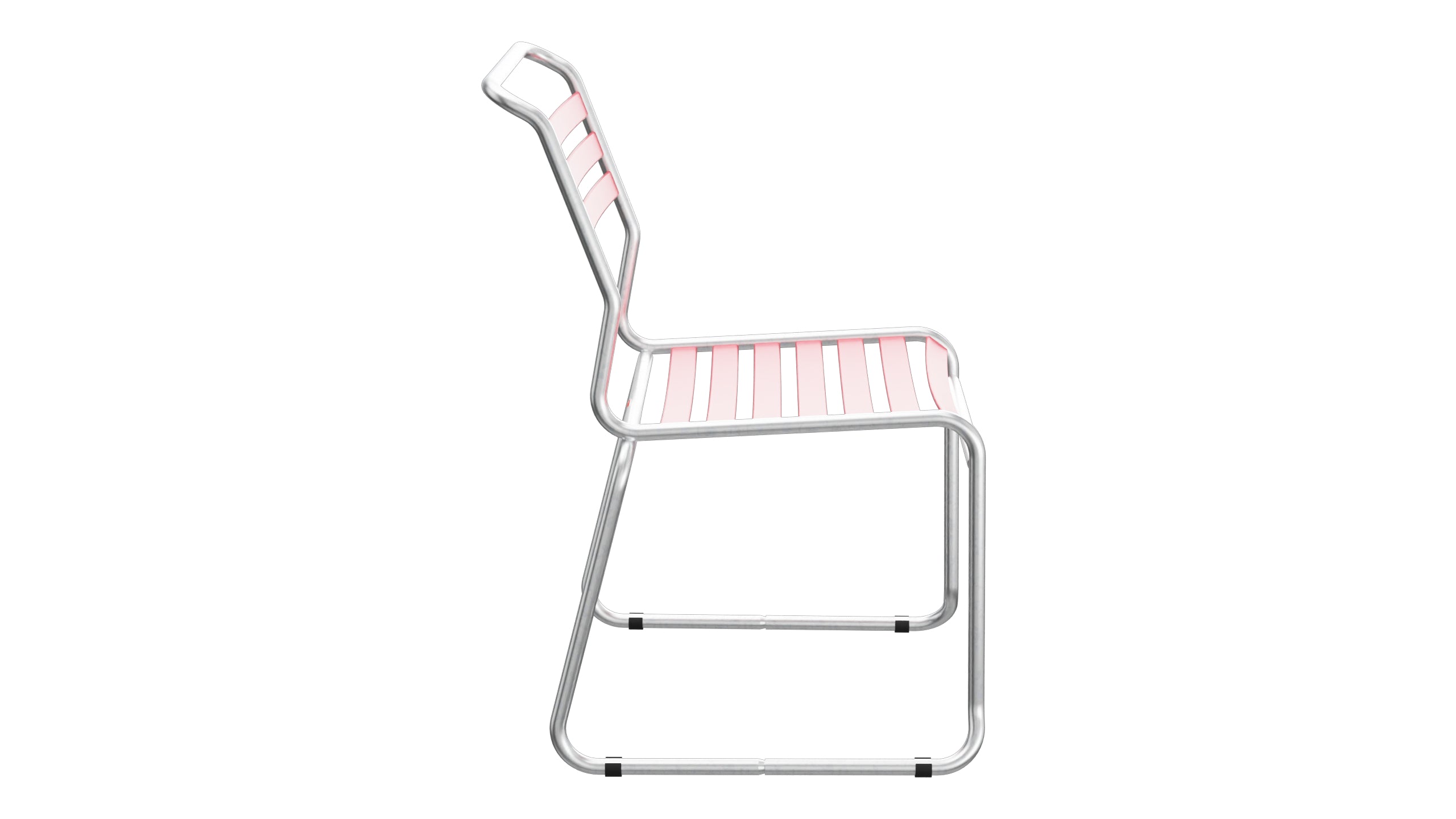Säntis Lättli-Gartenstuhl ohne Armlehne Kufen in Ahornrot präsentiert im Onlineshop von KAQTU Design AG. Gartenstuhl ist von Schaffner