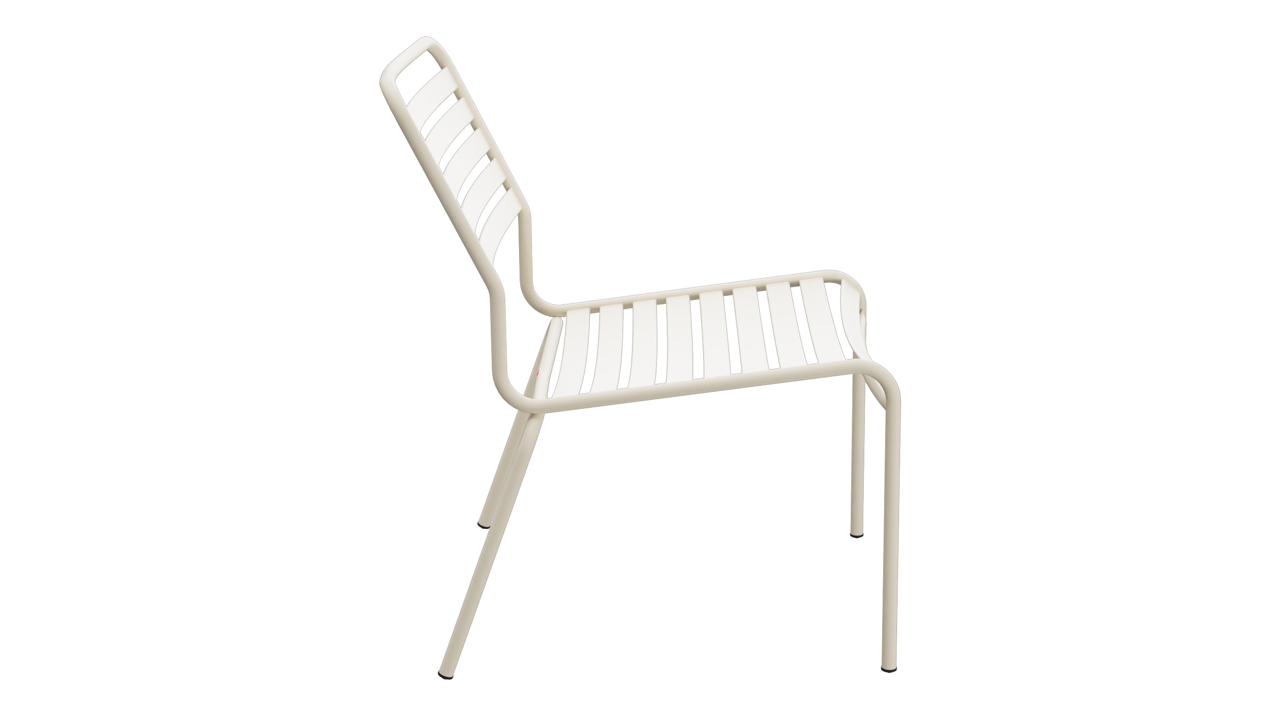 Rigi Lättli-Salonsessel ohne Armlehne in Pastellsand präsentiert im Onlineshop von KAQTU Design AG. Outdoor-Sessel ist von Schaffner