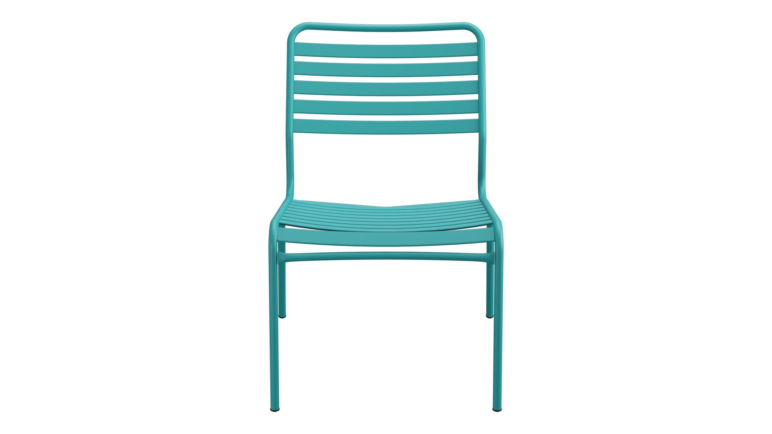 Rigi Lättli-Salonsessel ohne Armlehne in Kaliblau präsentiert im Onlineshop von KAQTU Design AG. Outdoor-Sessel ist von Schaffner