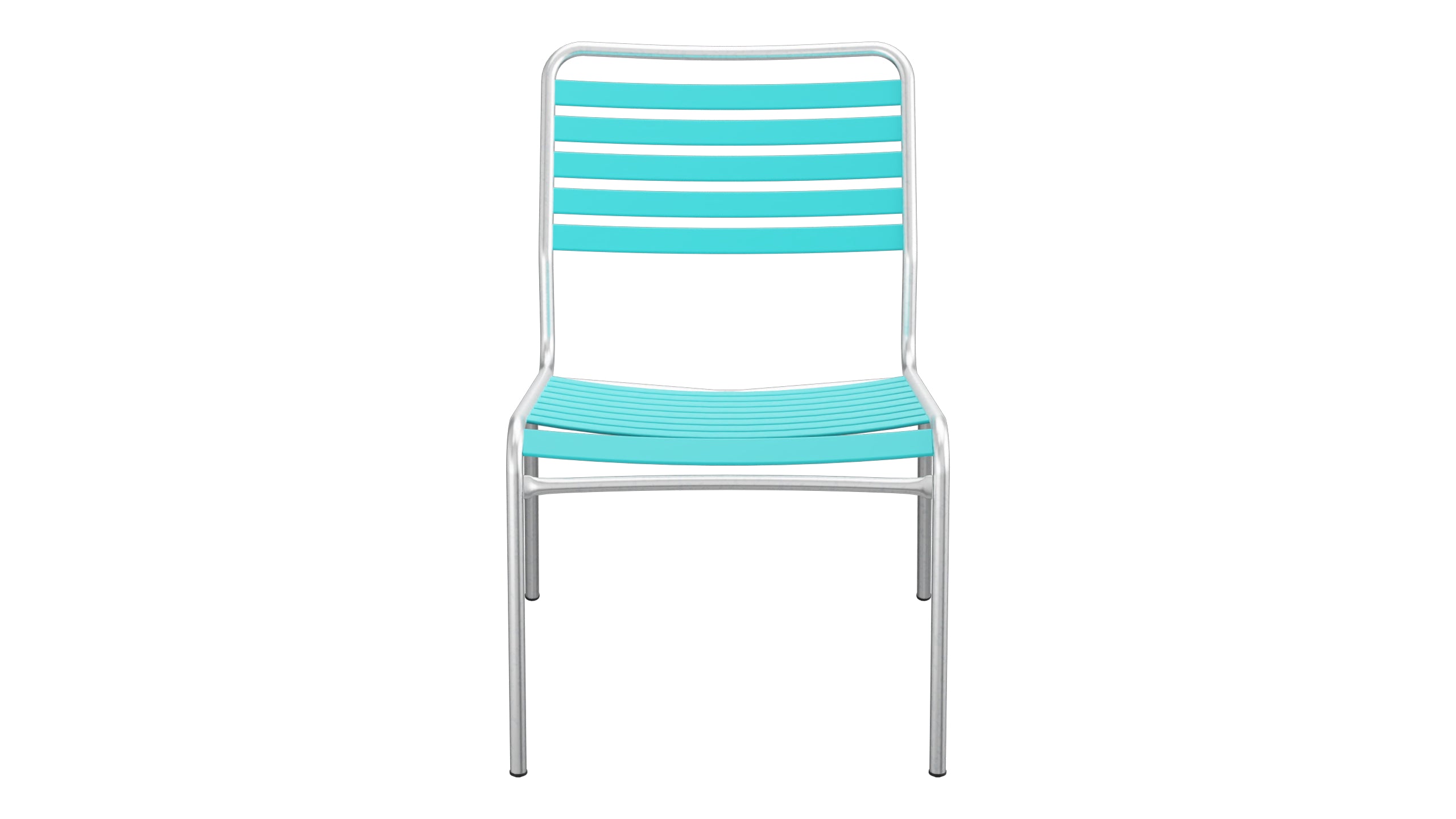 Rigi Lättli-Salonsessel ohne Armlehne in Türkis präsentiert im Onlineshop von KAQTU Design AG. Outdoor-Sessel ist von Schaffner