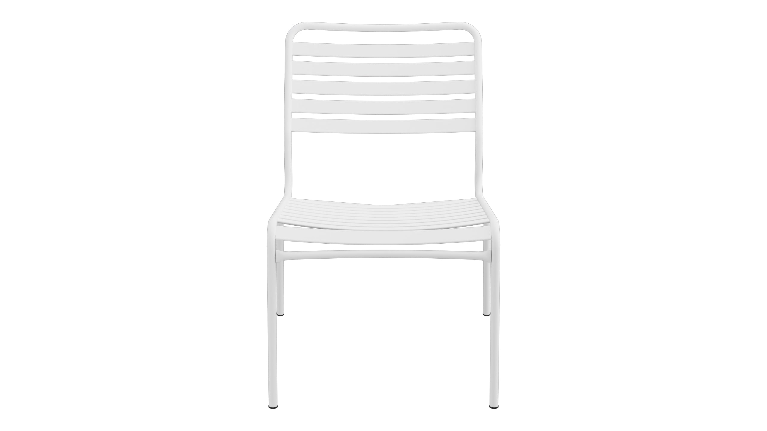 Rigi Lättli-Salonsessel ohne Armlehne in Weiss präsentiert im Onlineshop von KAQTU Design AG. Outdoor-Sessel ist von Schaffner