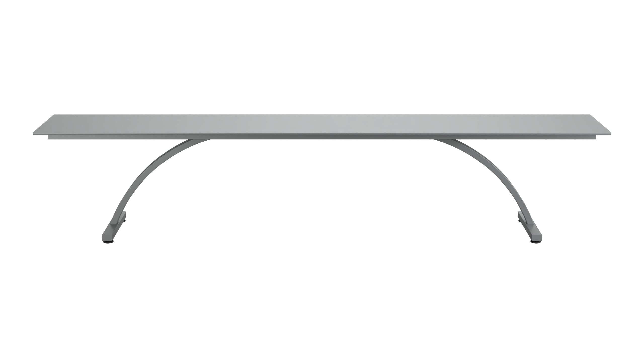 Bernardino Gartenbank aus Glasfasern 220x32 in Graphit präsentiert im Onlineshop von KAQTU Design AG. Gartenbank ist von Schaffner