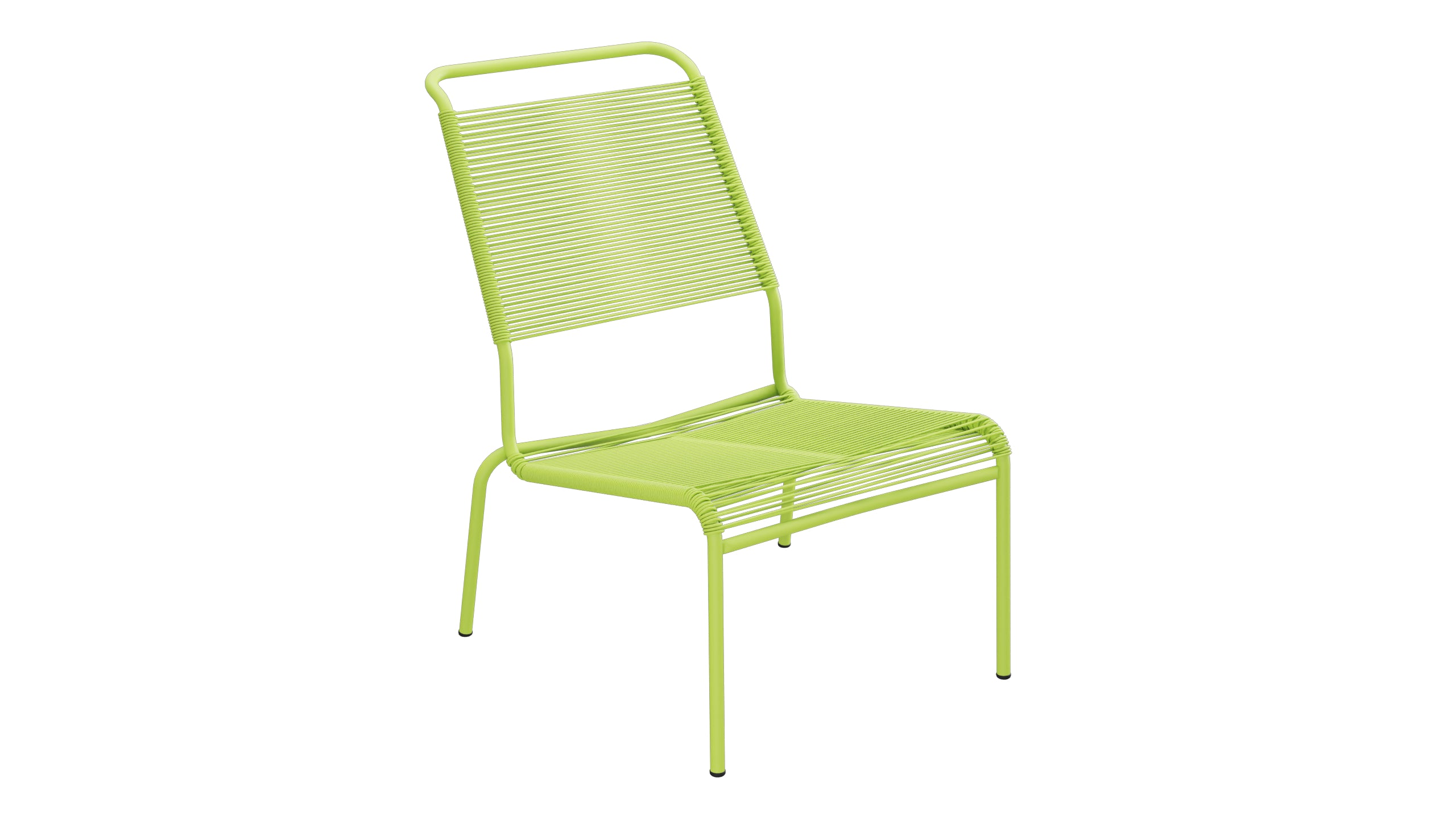 Säntis Spaghetti-Lounger ohne Armlehne Hochlehner