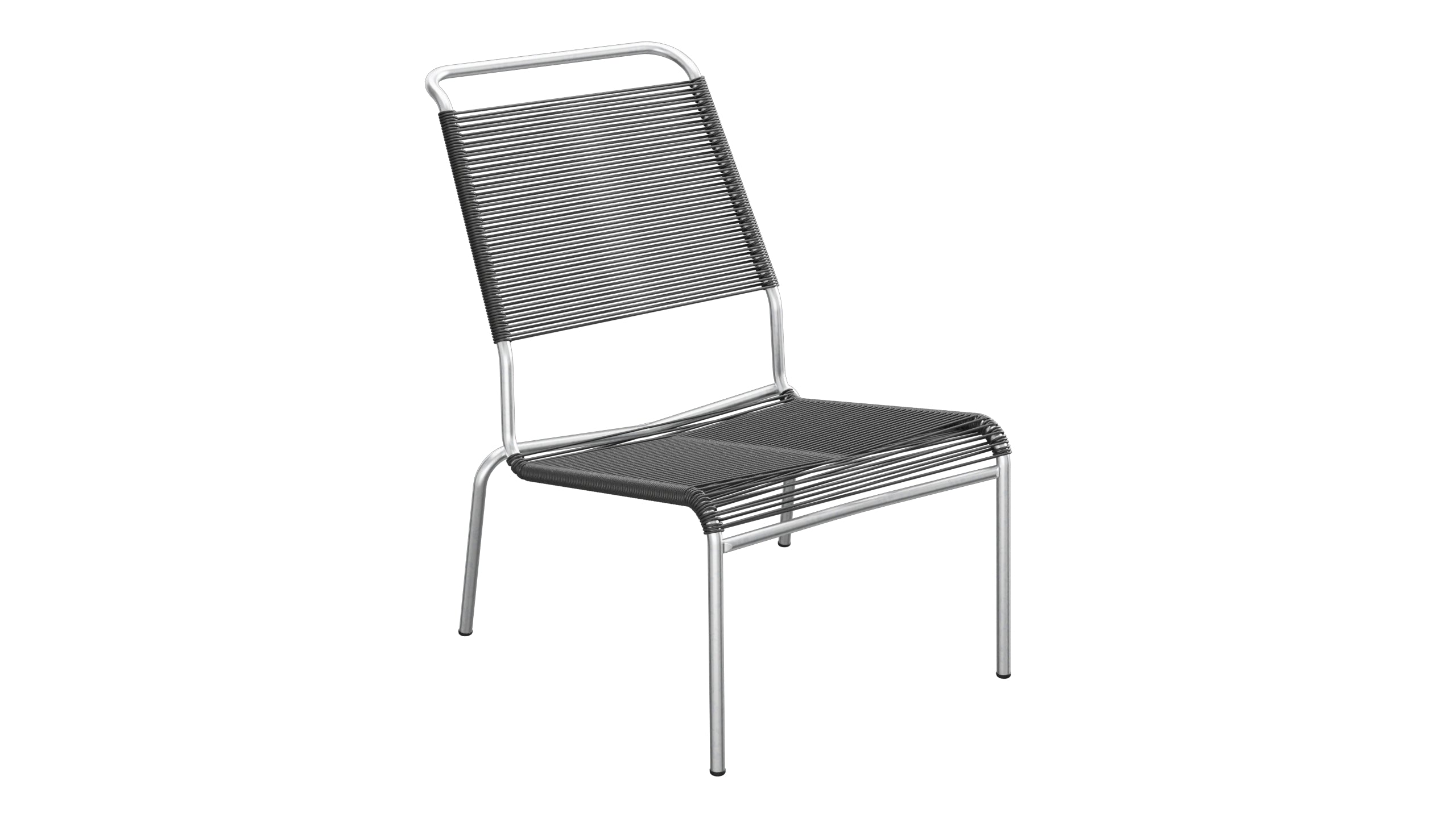 Säntis Spaghetti-Lounger ohne Armlehne Hochlehner