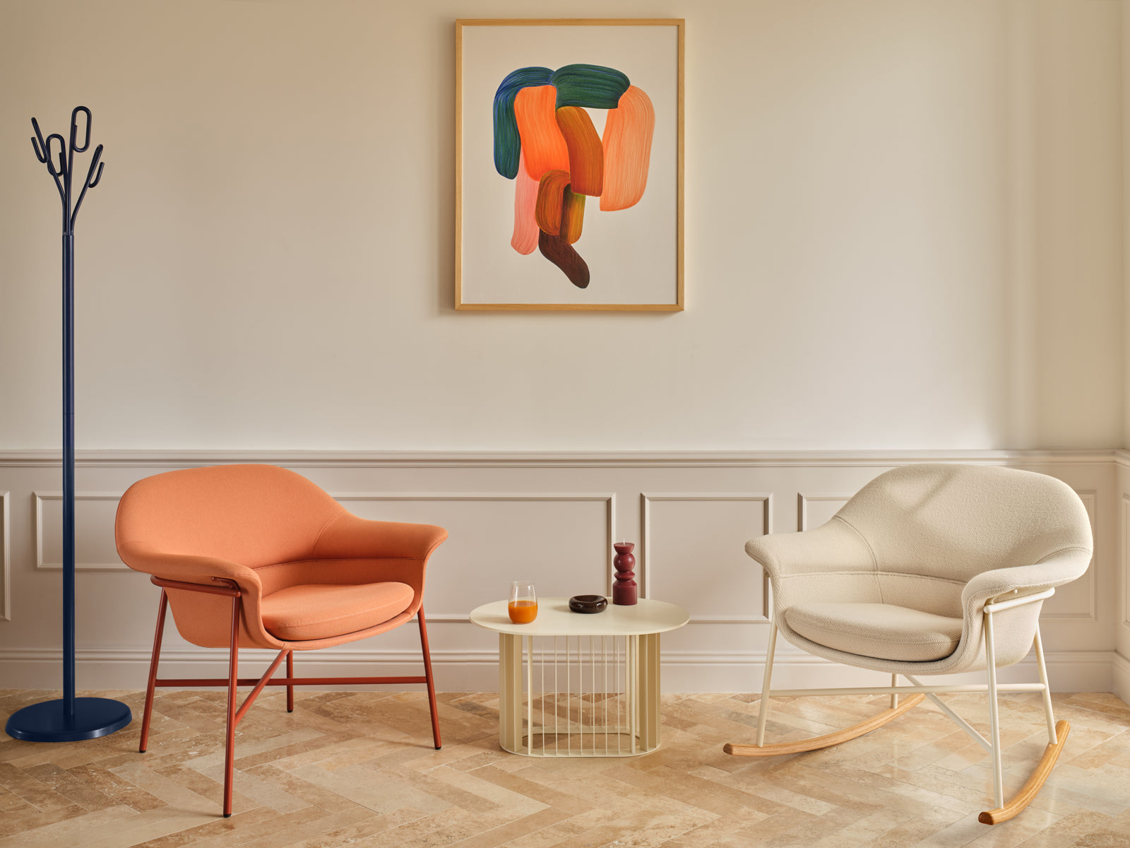 Ismo IS01 - Sessel in Khaki präsentiert im Onlineshop von KAQTU Design AG. Sessel ist von Mdd