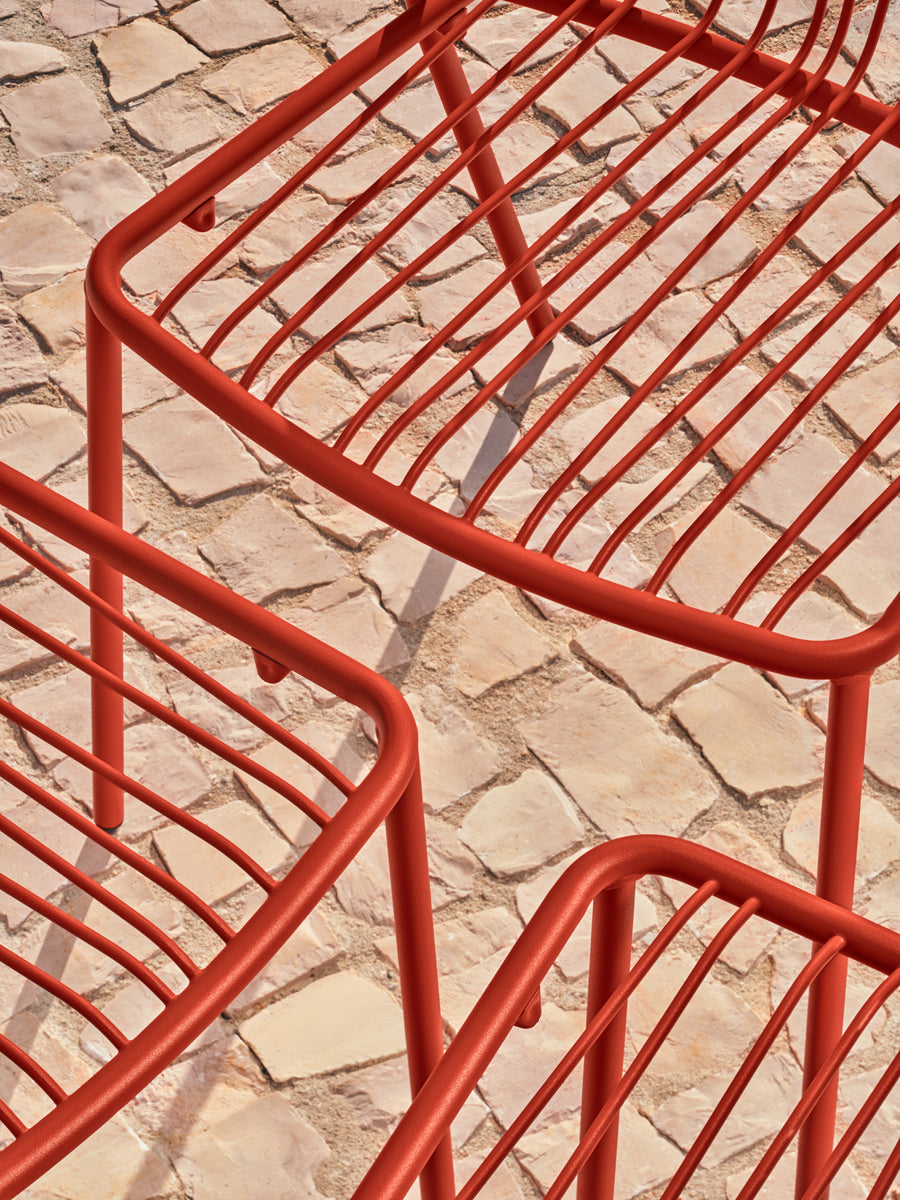 Bris BRS02 - Stuhl, Set von 2 Stück in Blau präsentiert im Onlineshop von KAQTU Design AG. Gartenstuhl ist von Mdd