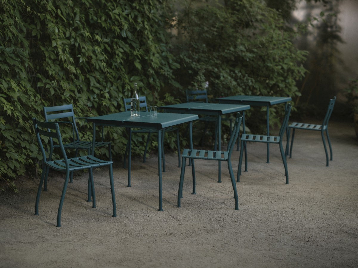 Flaner FLR02 - Stuhl, Set von 2 Stück in Türkis präsentiert im Onlineshop von KAQTU Design AG. Gartenstuhl ist von Mdd
