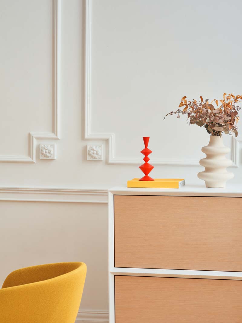 Gravity GAV15 - Schrank in Furnier Amerkian. Nussbaum präsentiert im Onlineshop von KAQTU Design AG. Büroschrank ist von Mdd
