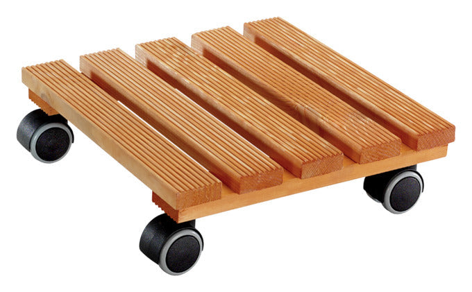 Stilvolle, wetterfeste Pflanzenroller in verschiedenen Größen und Designs, perfekt für flexible und elegante Präsentation im Außenbereich.