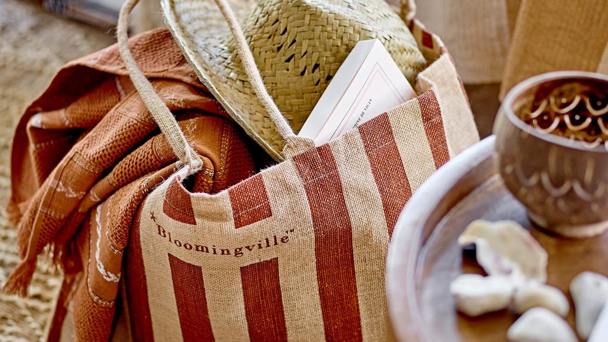Picknick am See – Einkaufstasche Bergamo aus Jute