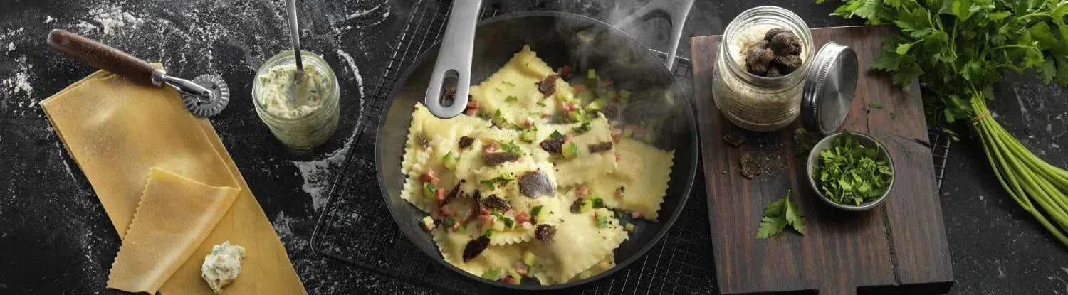 Entdecke die Alba Pfannen von Ballarini: Hochwertige Antihaftbeschichtung, perfekte Bratergebnisse und ergonomischer Griff für stilvolles Kochen!