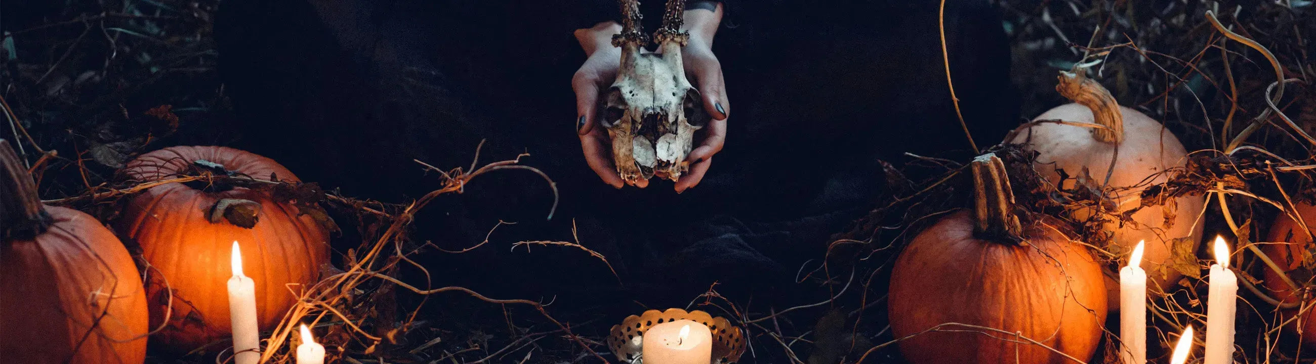Mystische Halloween-Kollektion: Magie, Mystik und Fantasie - hochwertige Kostüme, Accessoires & Dekorationen nachhaltig produziert.