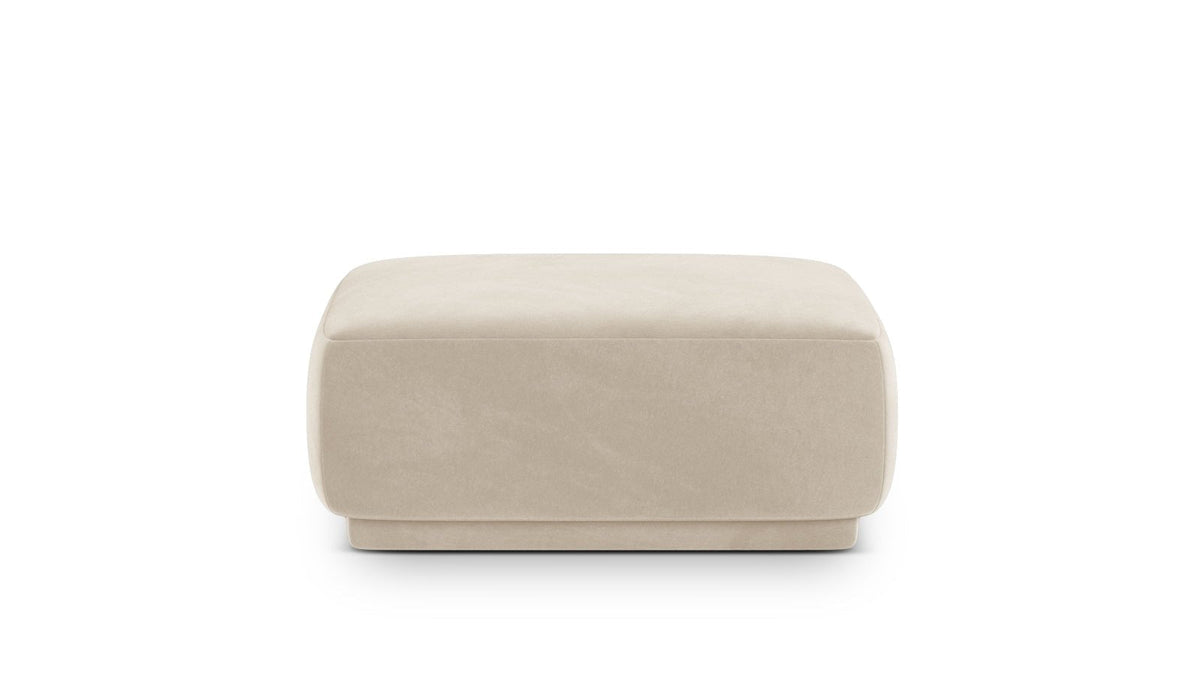 Gomera Sofa-Kollektion von Cosmopolitan Design mit Ecksofa, Sessel und Pouf im Wohnbereich