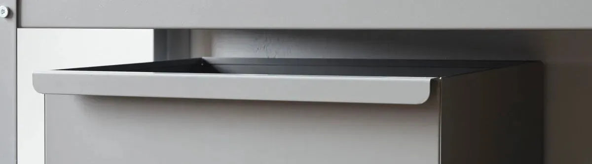 RAACO Kollektion von KAQTU: Skandinavisches Design trifft Funktionalität, robuste Aufbewahrungslösungen für Büro und Zuhause - nachhaltig.