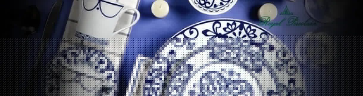 Entdecken Sie die elegante Royal Porcelain Kollektion von KAQTU: zeitlose Designs, exquisite Handwerkskunst und perfekte Qualität für jeden Anlass.