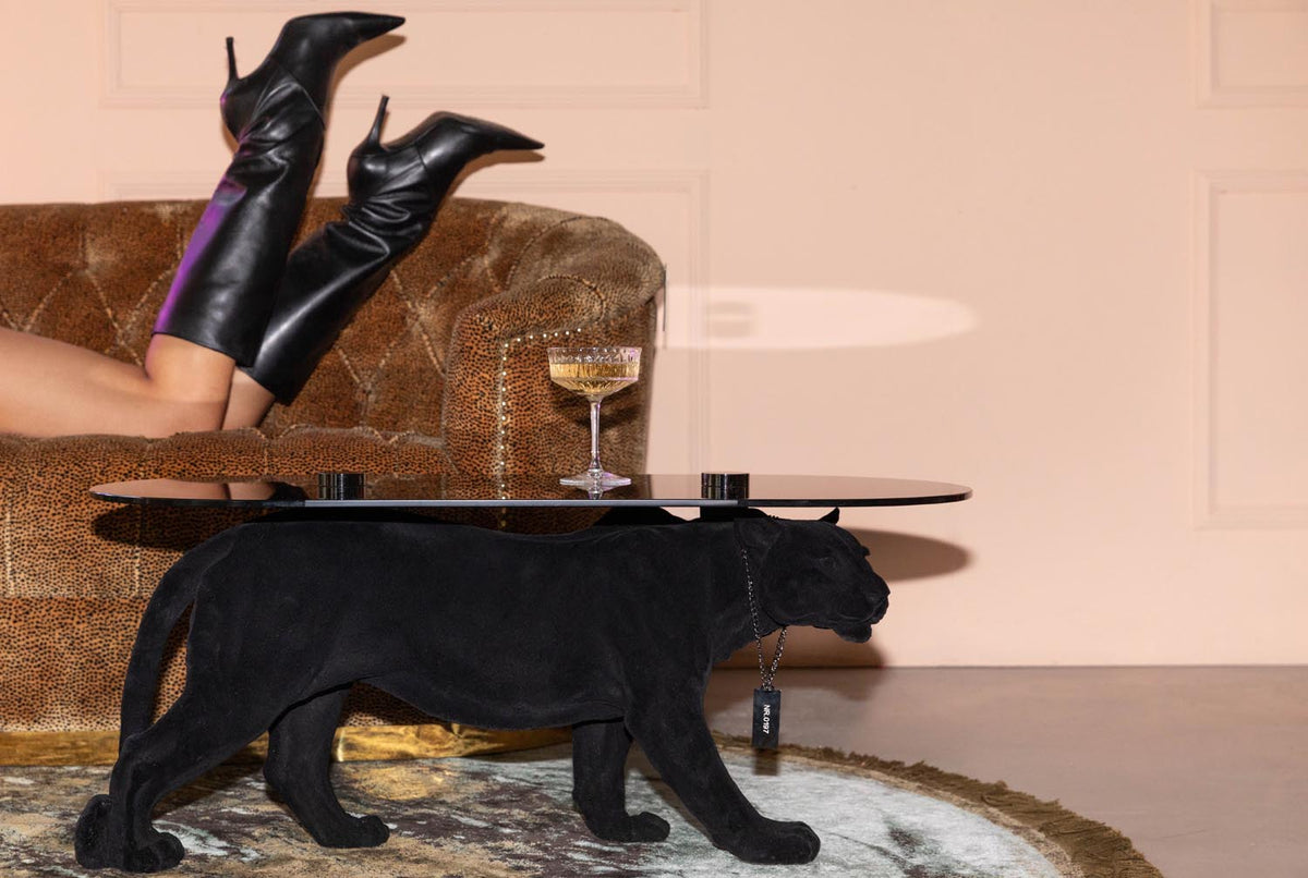 DOPE AS HELL Beistelltisch in Schwarz präsentiert im Onlineshop von KAQTU Design AG. Couchtisch ist von Bold Monkey