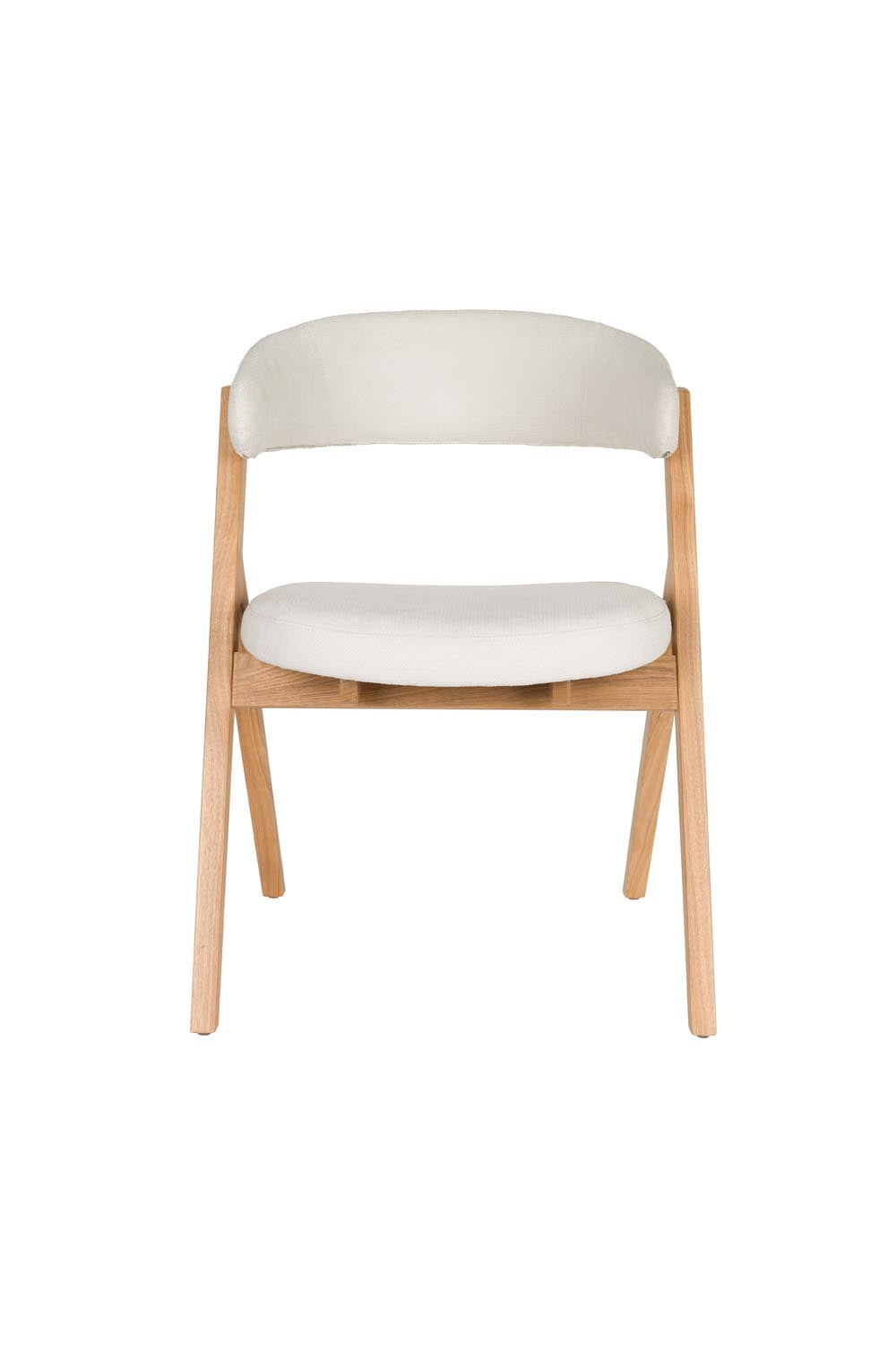 Pom Stuhl in Beige präsentiert im Onlineshop von KAQTU Design AG. Stuhl ist von Zuiver