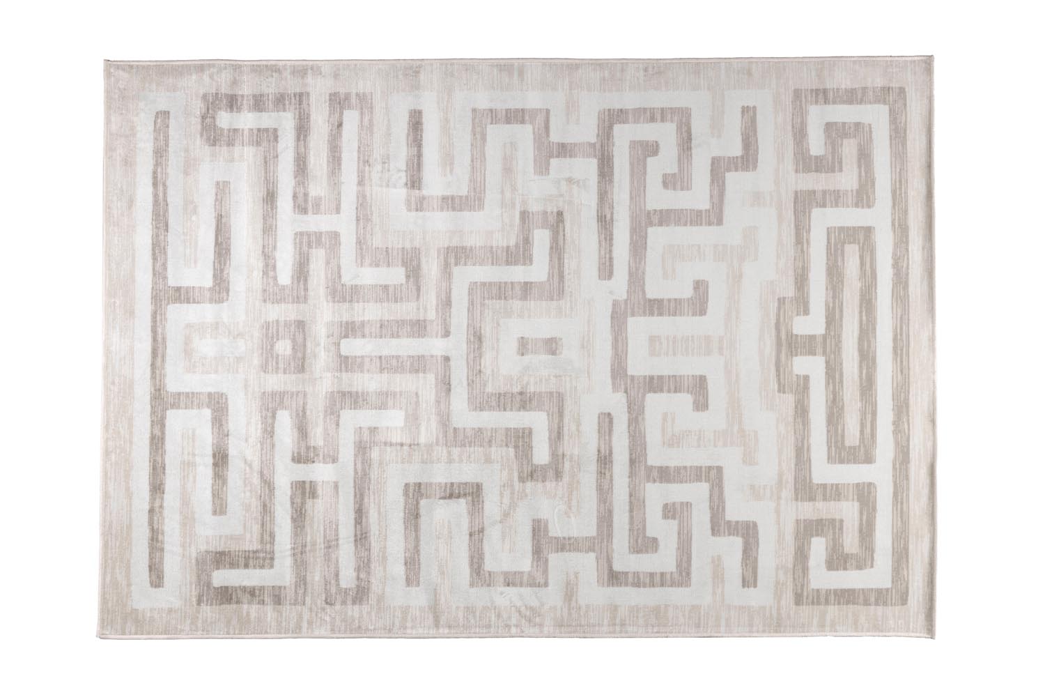 "Labyrintho" Teppich: Elegantes Design, inspiriert von Labyrinthen. Hochwertig, komfortabel, pflegeleicht. Ideal für jeden Raum.