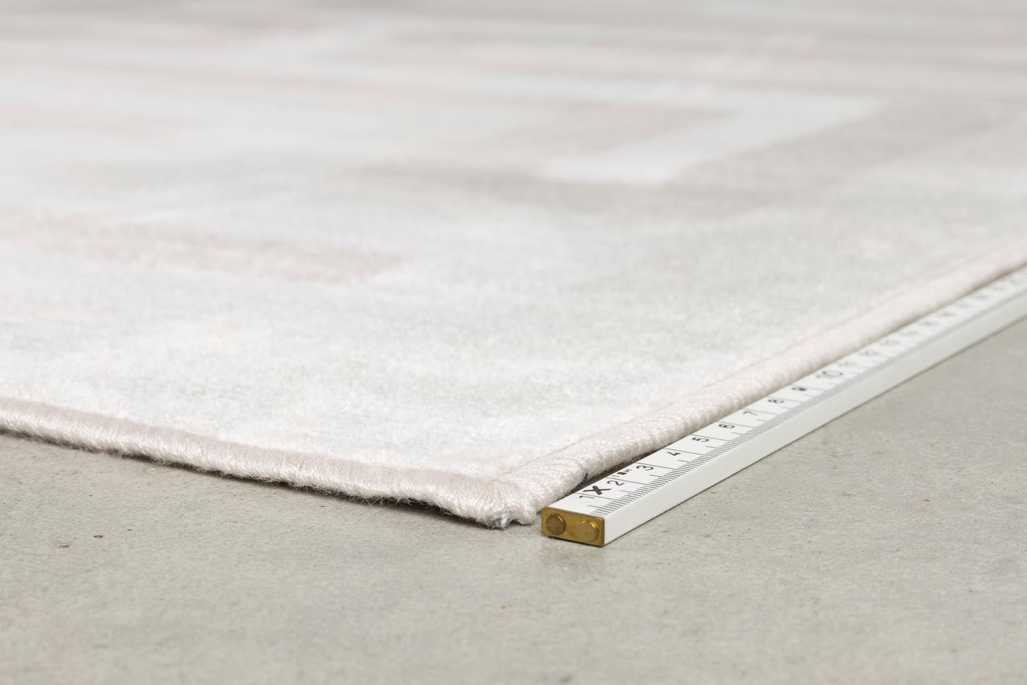 Teppich Labyrintho von White Label Living: Stilvolles Labyrinth-Muster, hochwertige Verarbeitung, ideal für moderne Wohnräume.