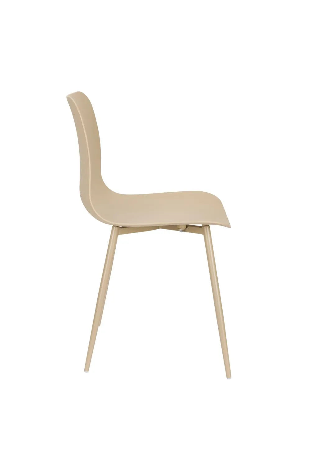 Leon Stuhl in Beige präsentiert im Onlineshop von KAQTU Design AG. Stuhl ist von White Label Living