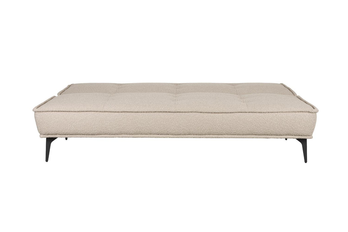 Cielke Sofabed in beige präsentiert im Onlineshop von KAQTU Design AG. Bettsofa ist von White Label Living