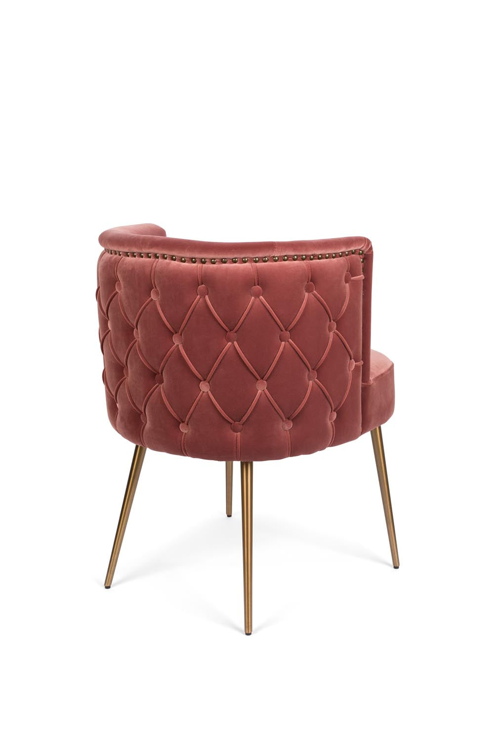 Tischlampe von Bold Monkey mit Fuss aus Eisen und grafischem Blockmuster in Pink, schwarzem Kabel und rundem Lampenschirm.