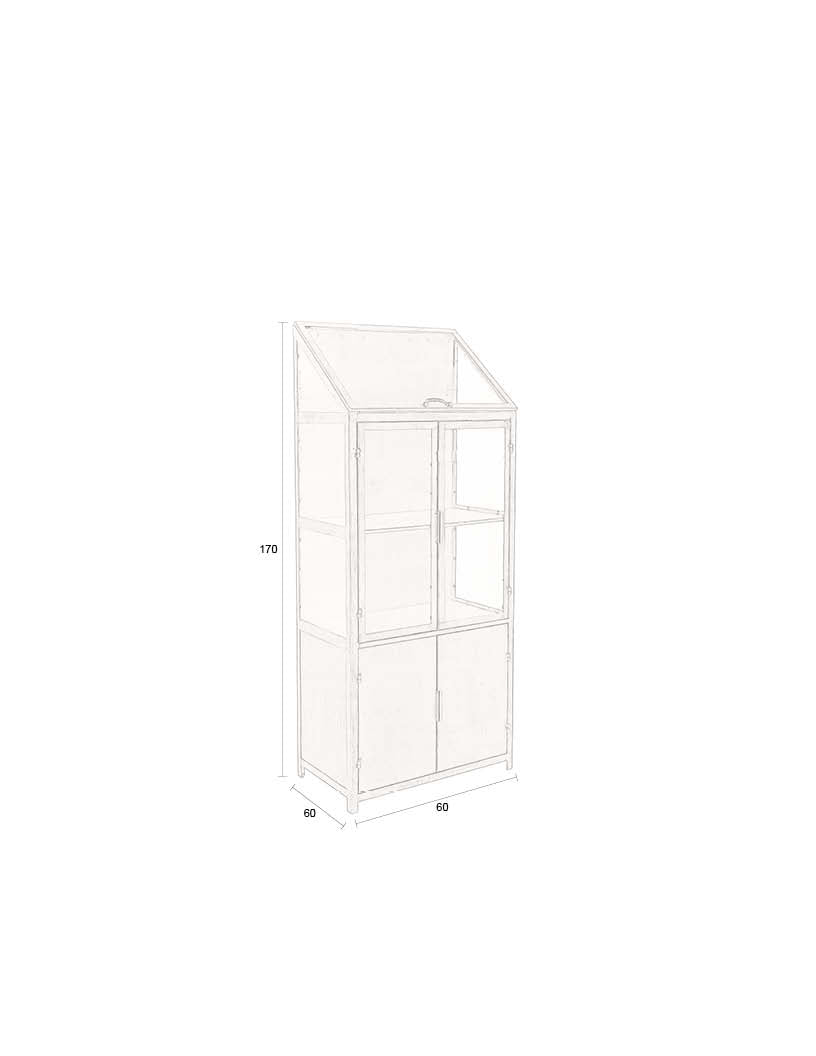 Monviso Schrank von Dutchbone: Stilvolles Holzdesign, funktional und modern, perfekt für elegante Aufbewahrung und Ordnung.