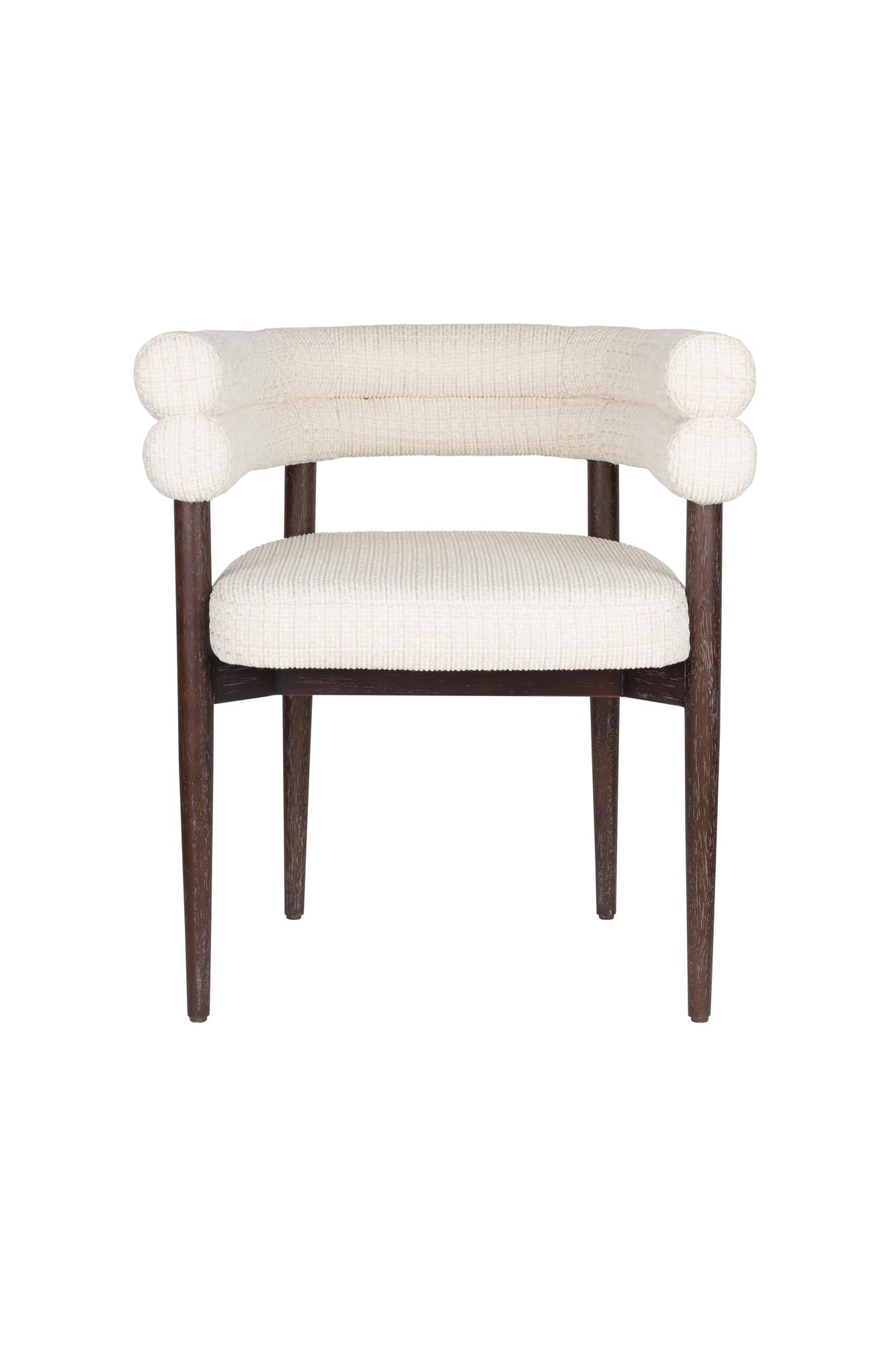 Moderner Esszimmerstuhl Sela von Dutchbone, stilvoll und bequem, ideal für jedes Esszimmer oder Wohnbereich.