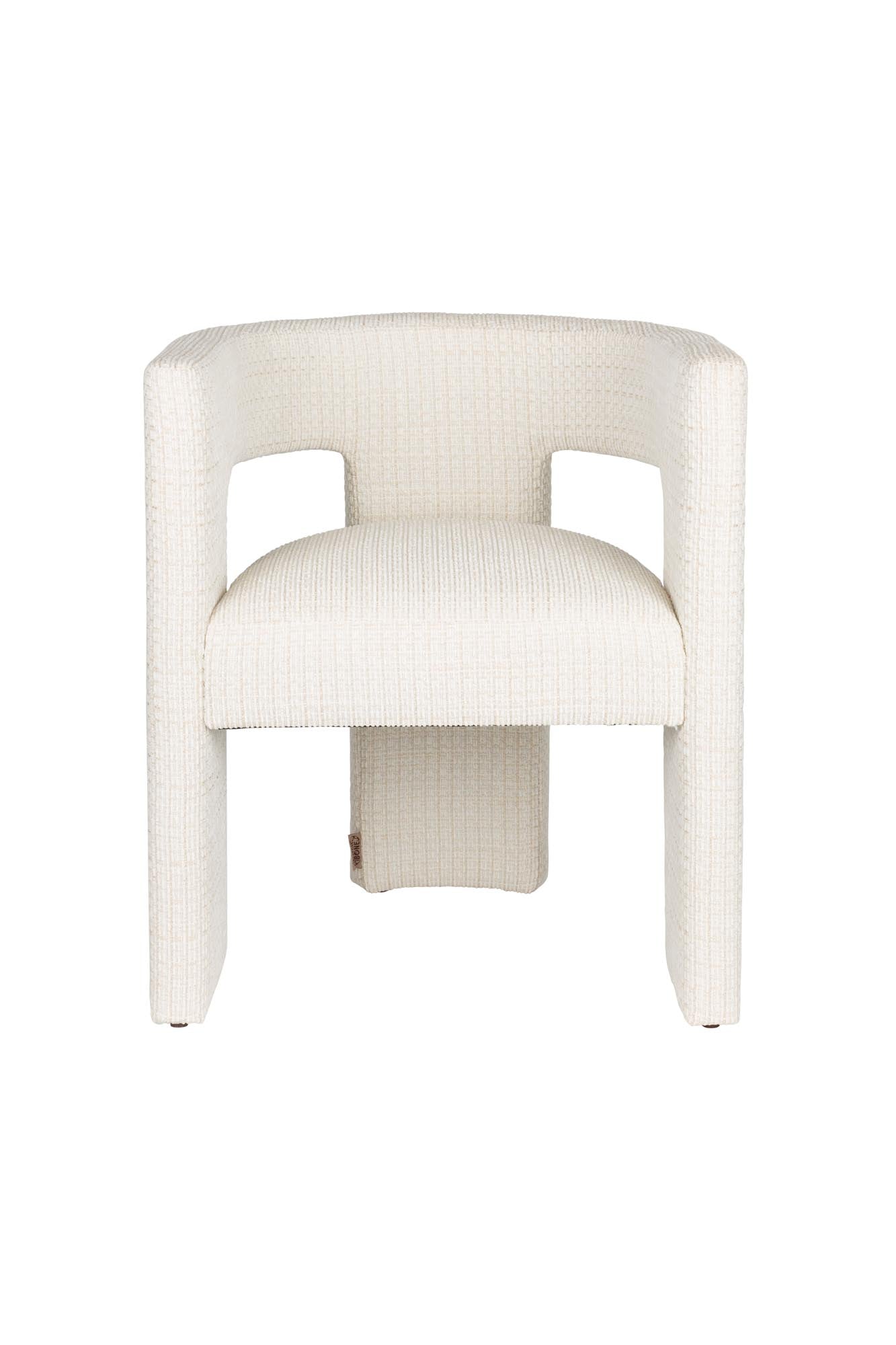 Der Medina Esszimmerstuhl von Dutchbone vereint Komfort und Stil mit einem eleganten Design und hochwertigen Materialien.